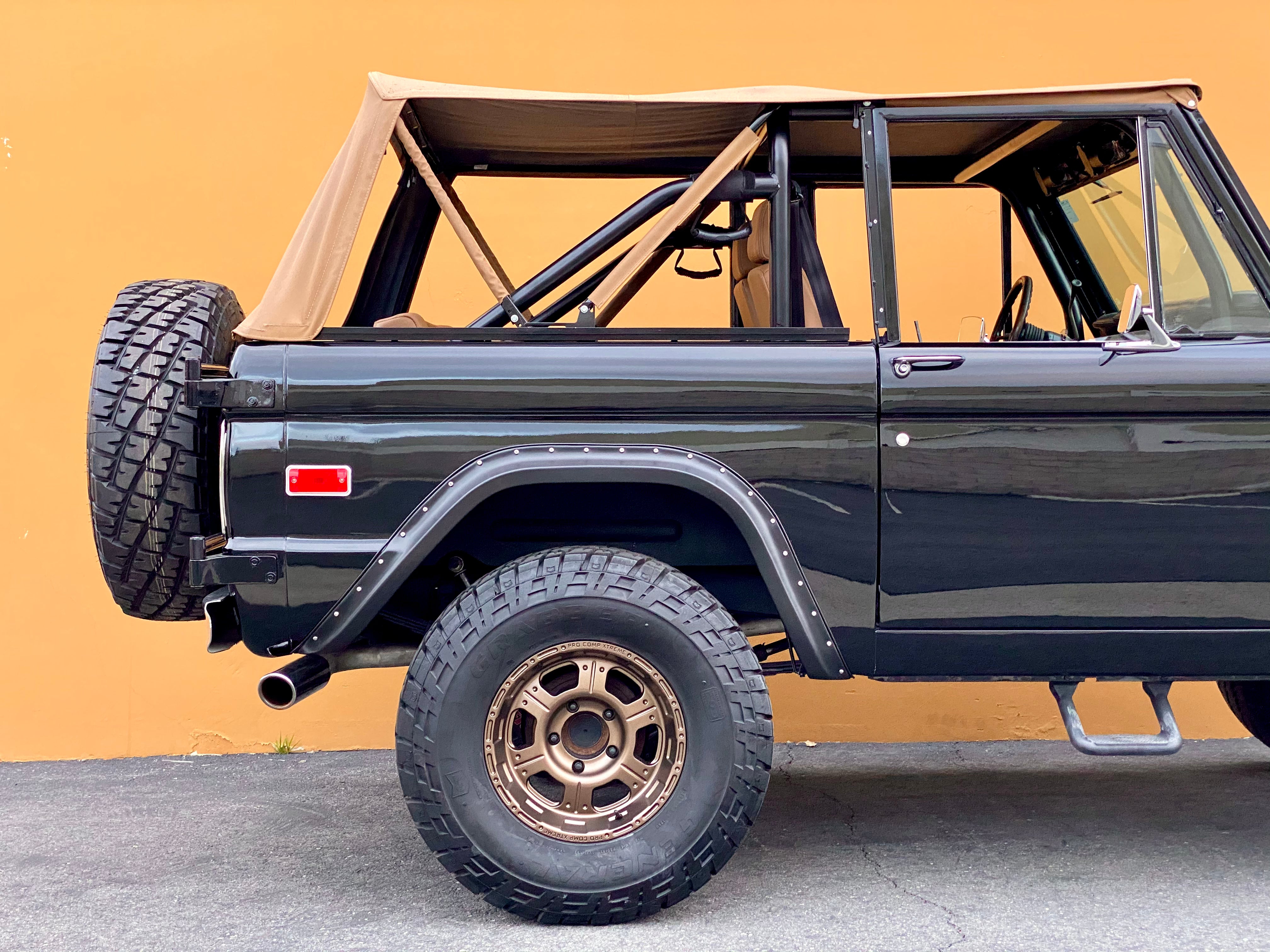 1976 Ford Bronco Raven Black FINE ART PRINT