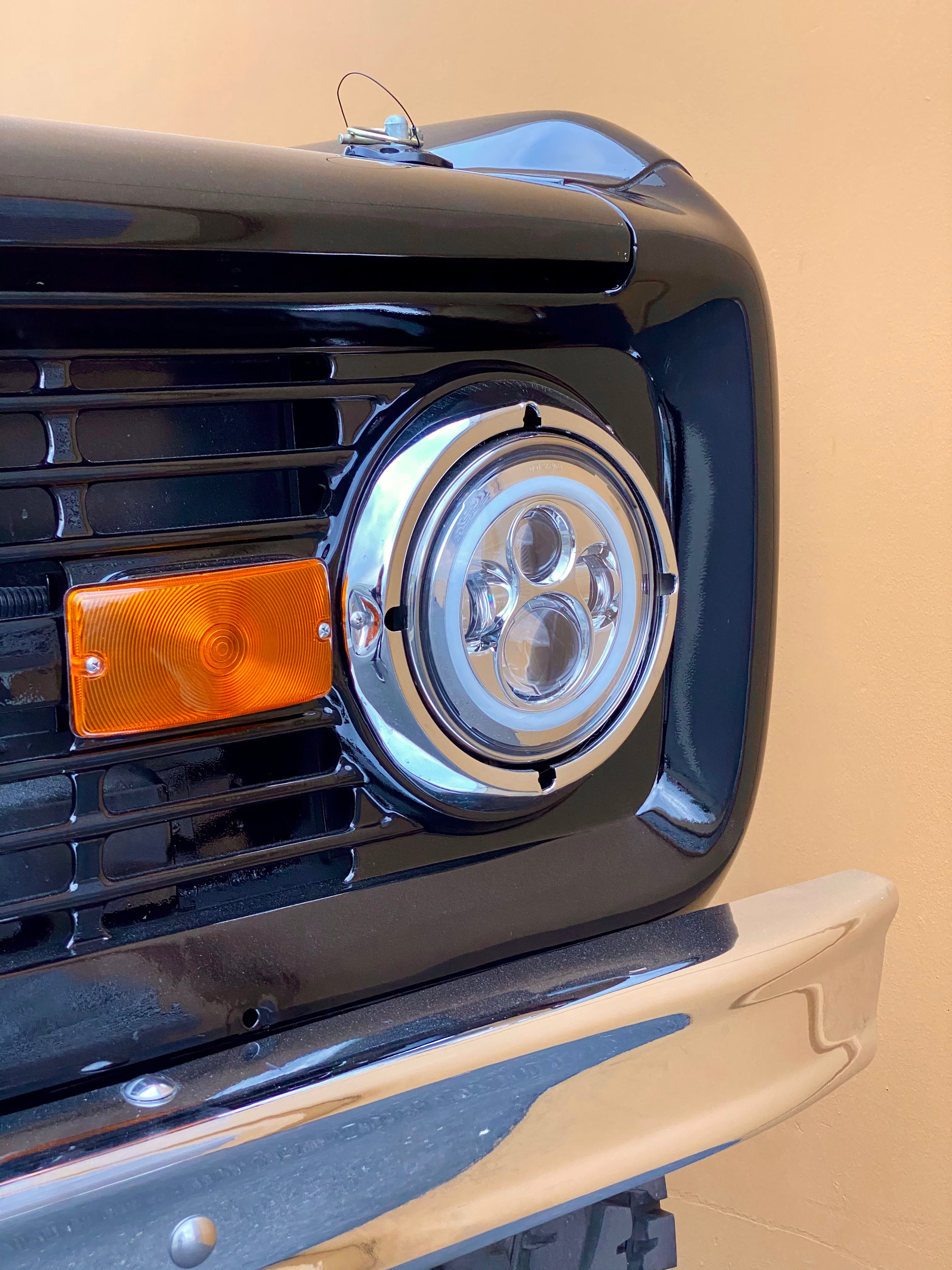 1976 Ford Bronco Raven Black FINE ART PRINT