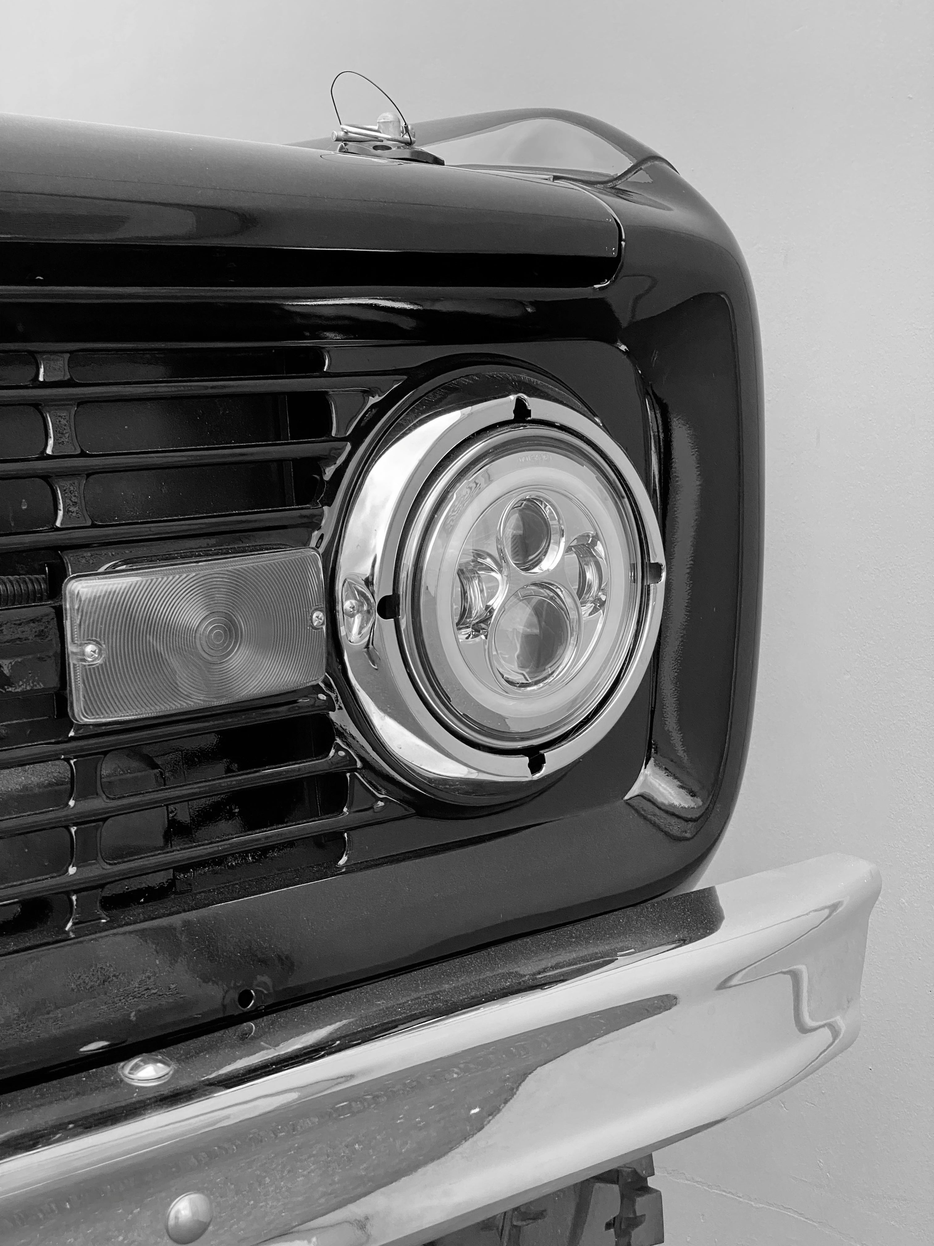 1976 Ford Bronco Raven Black FINE ART PRINT