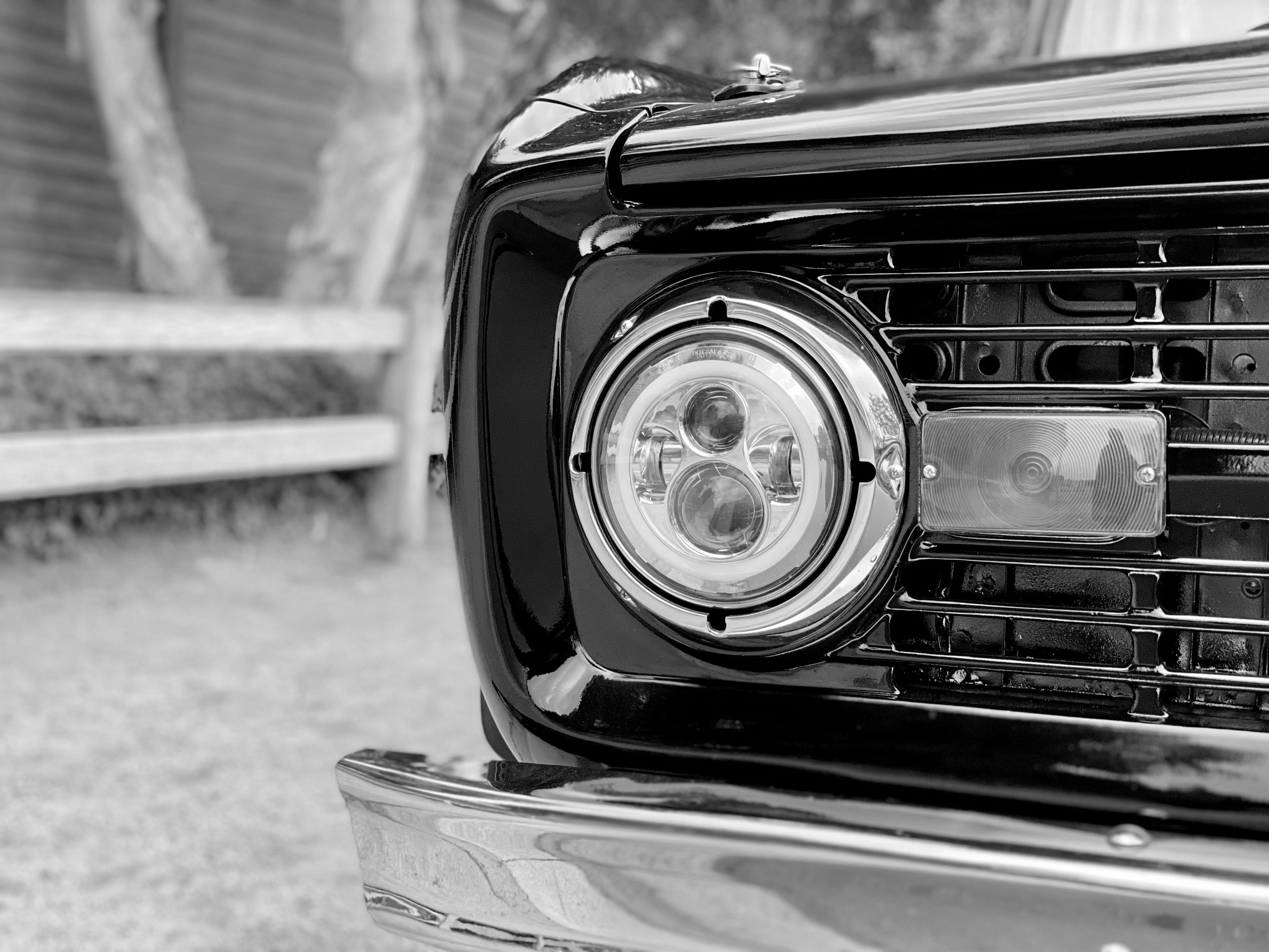 1976 Ford Bronco Raven Black FINE ART PRINT