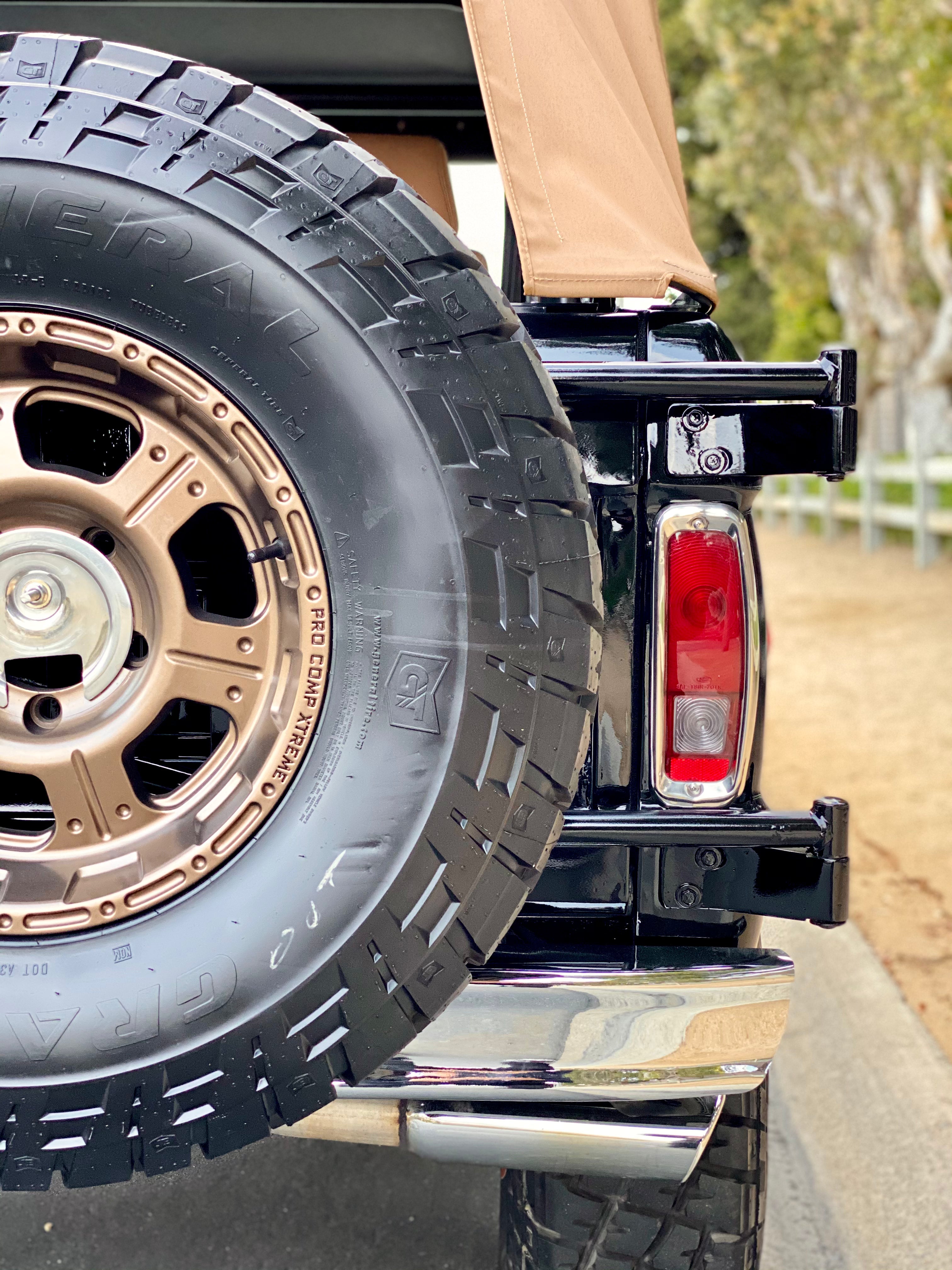 1976 Ford Bronco Raven Black FINE ART PRINT
