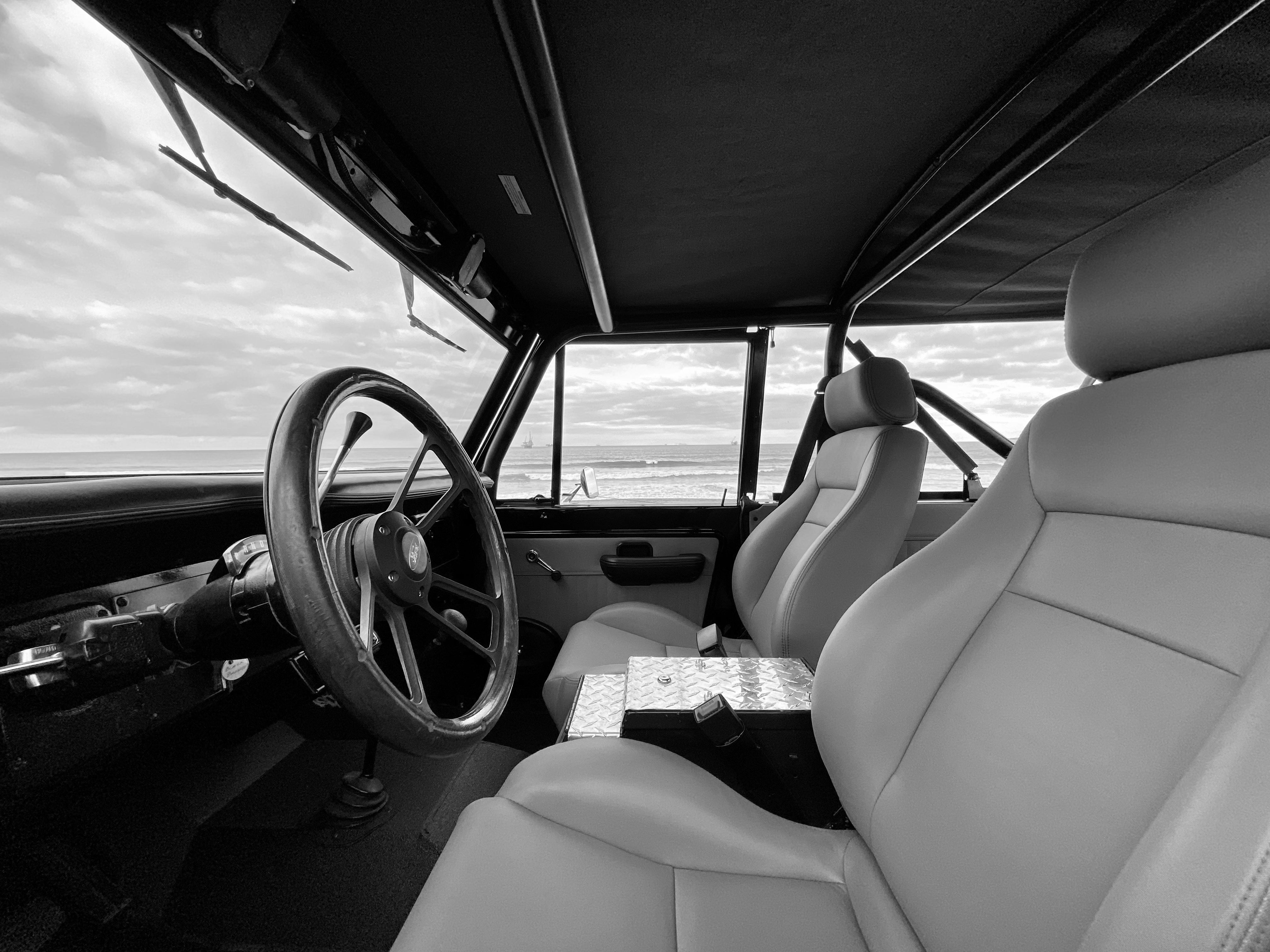 1976 Ford Bronco Raven Black FINE ART PRINT