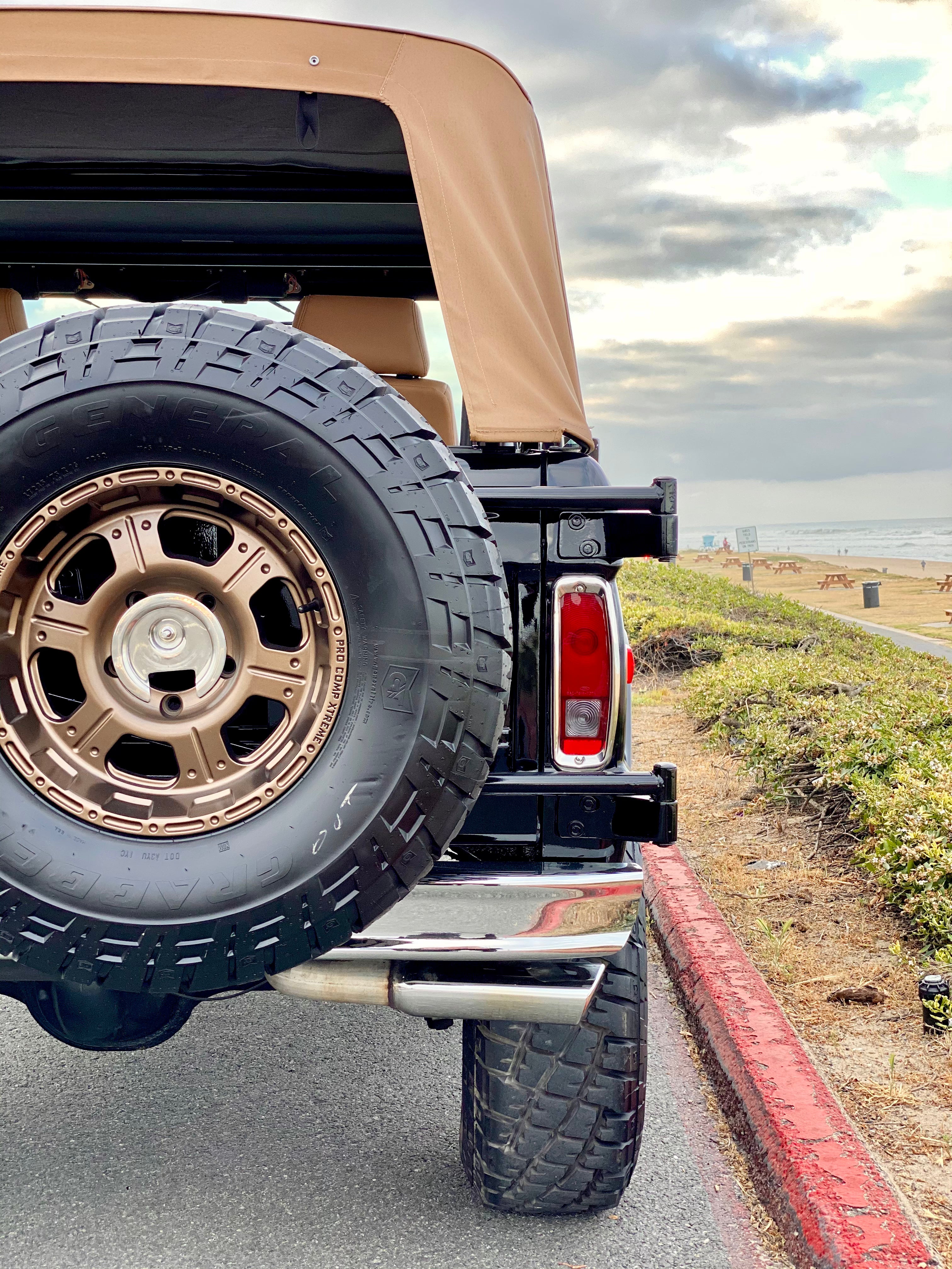 1976 Ford Bronco Raven Black FINE ART PRINT