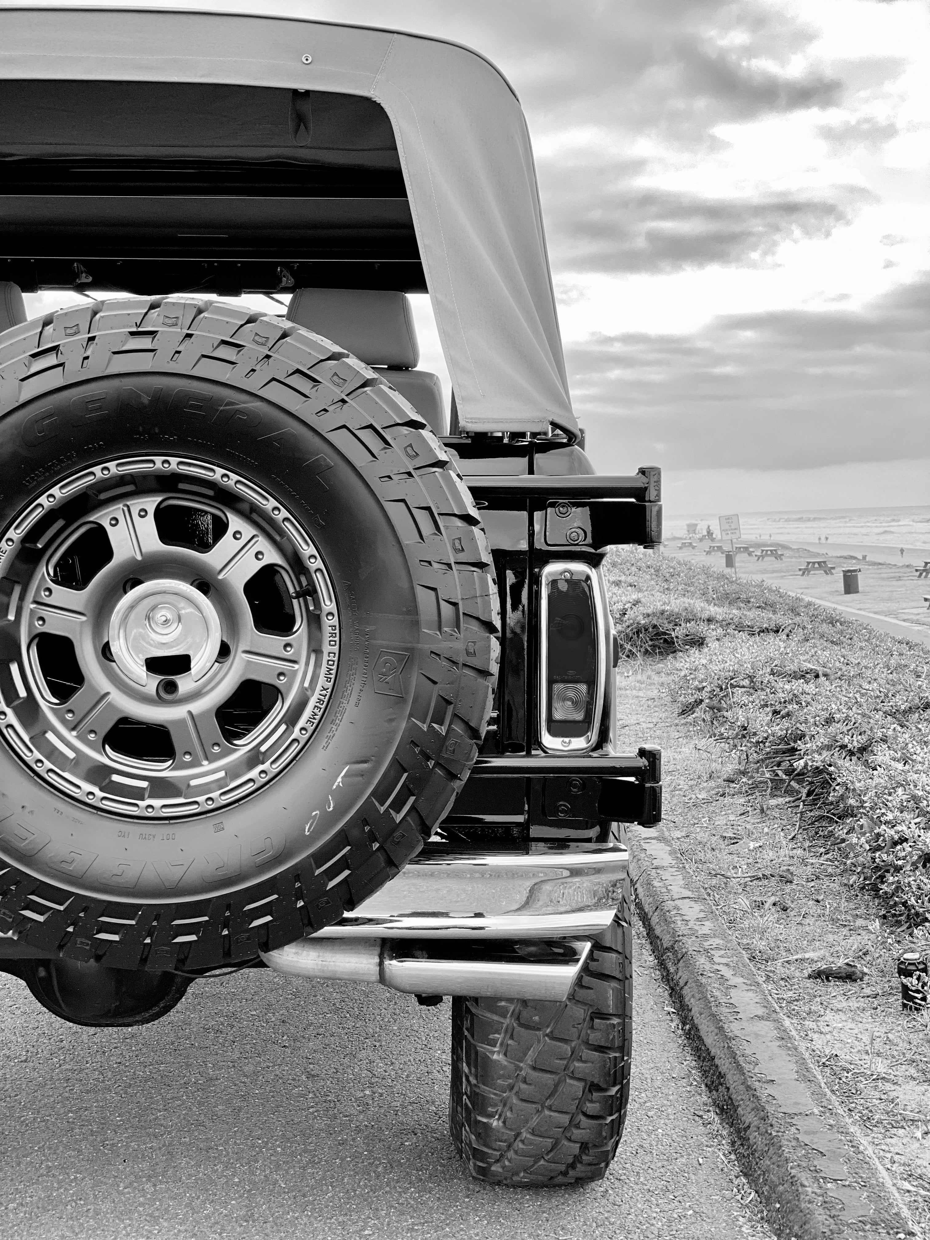 1976 Ford Bronco Raven Black FINE ART PRINT