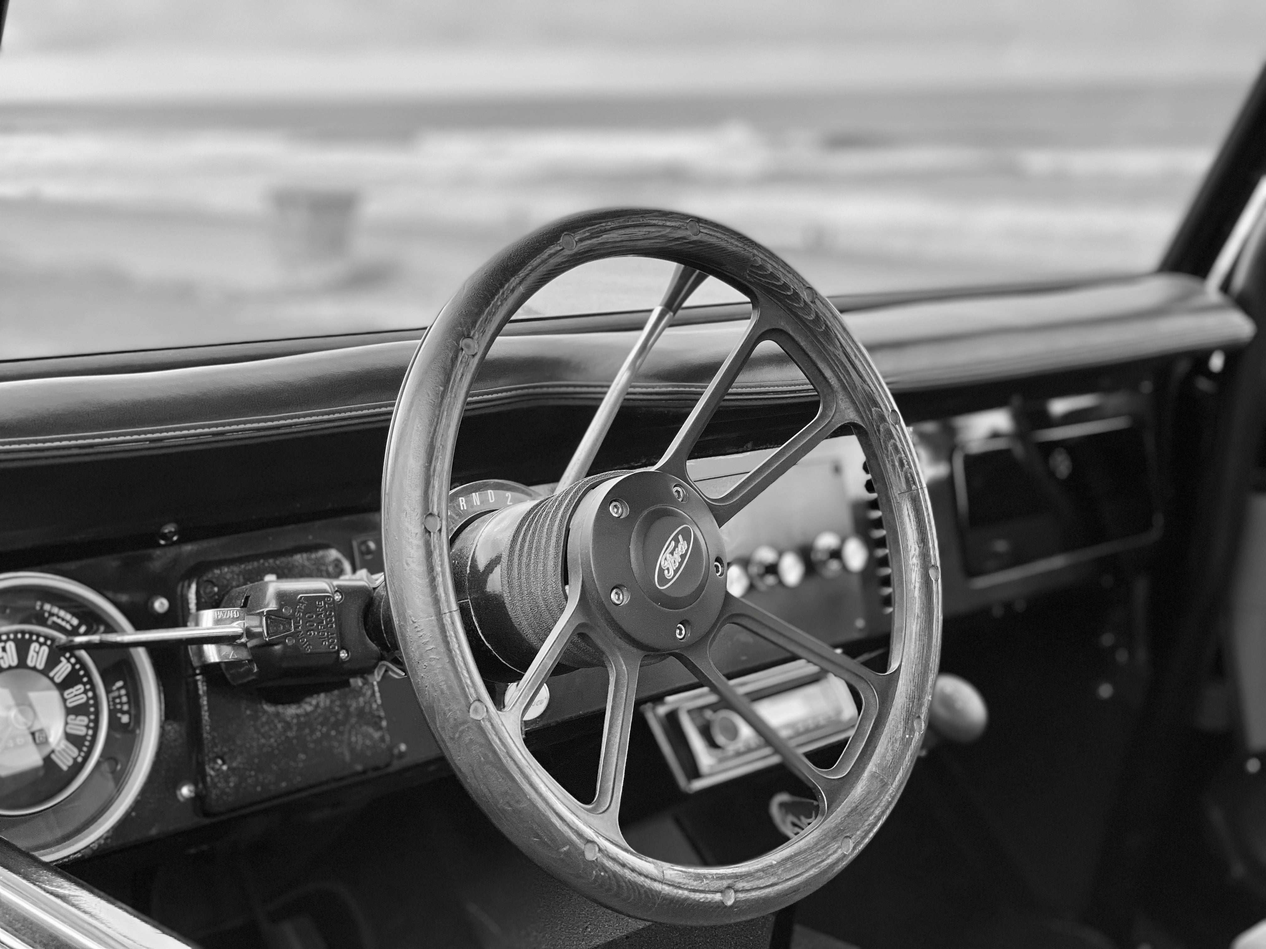 1976 Ford Bronco Raven Black FINE ART PRINT