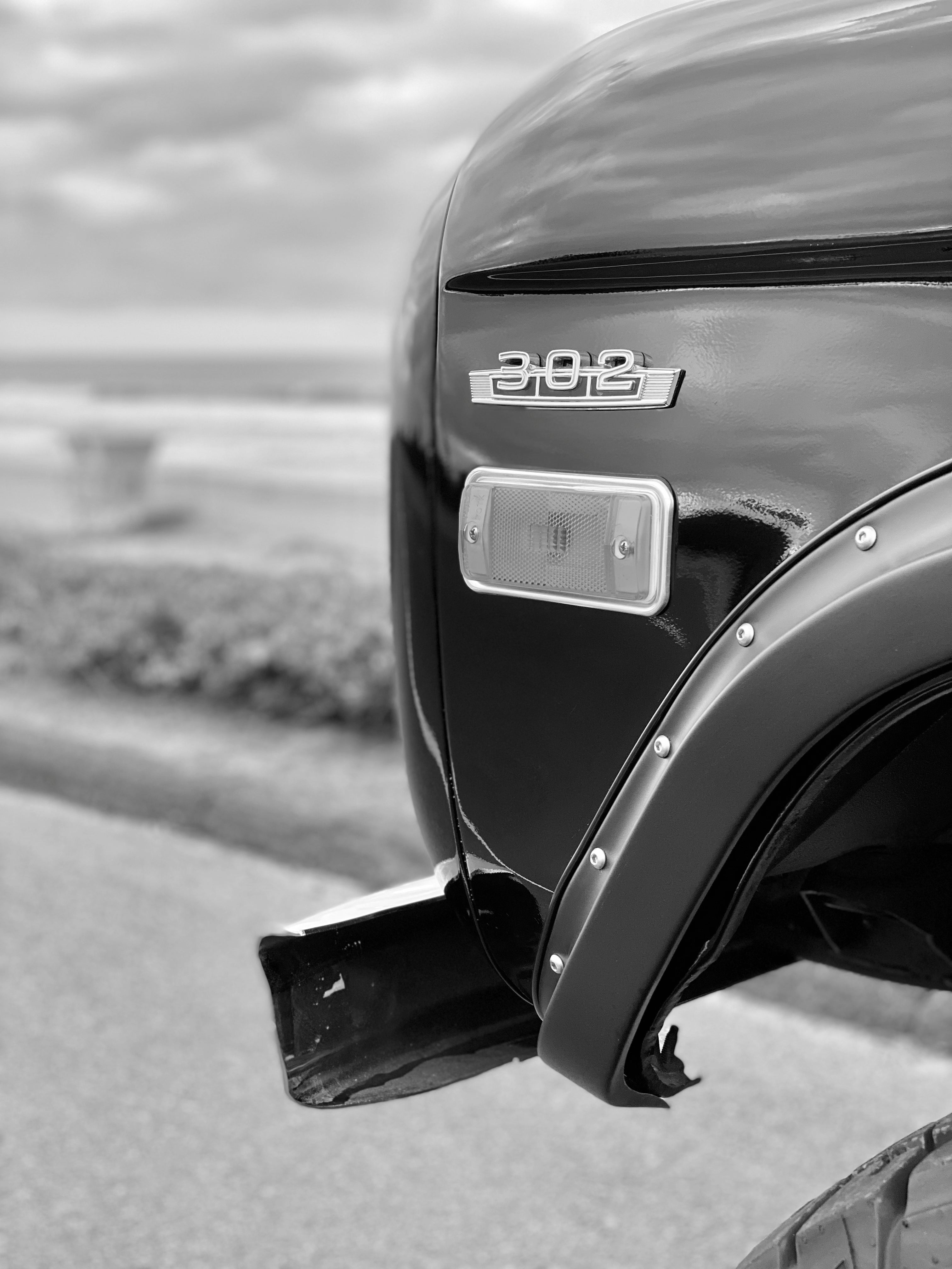 1976 Ford Bronco Raven Black FINE ART PRINT