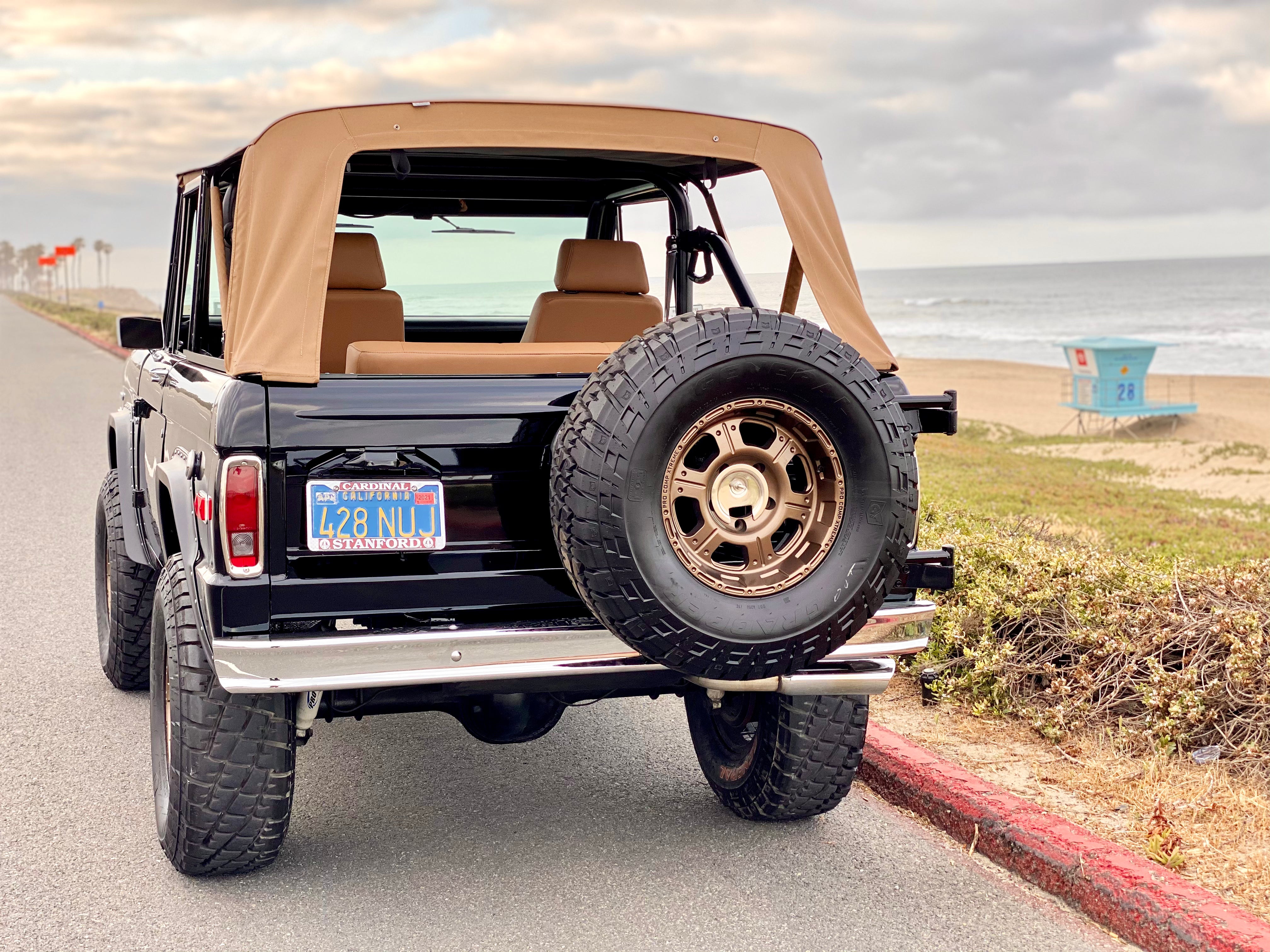 1976 Ford Bronco Raven Black FINE ART PRINT