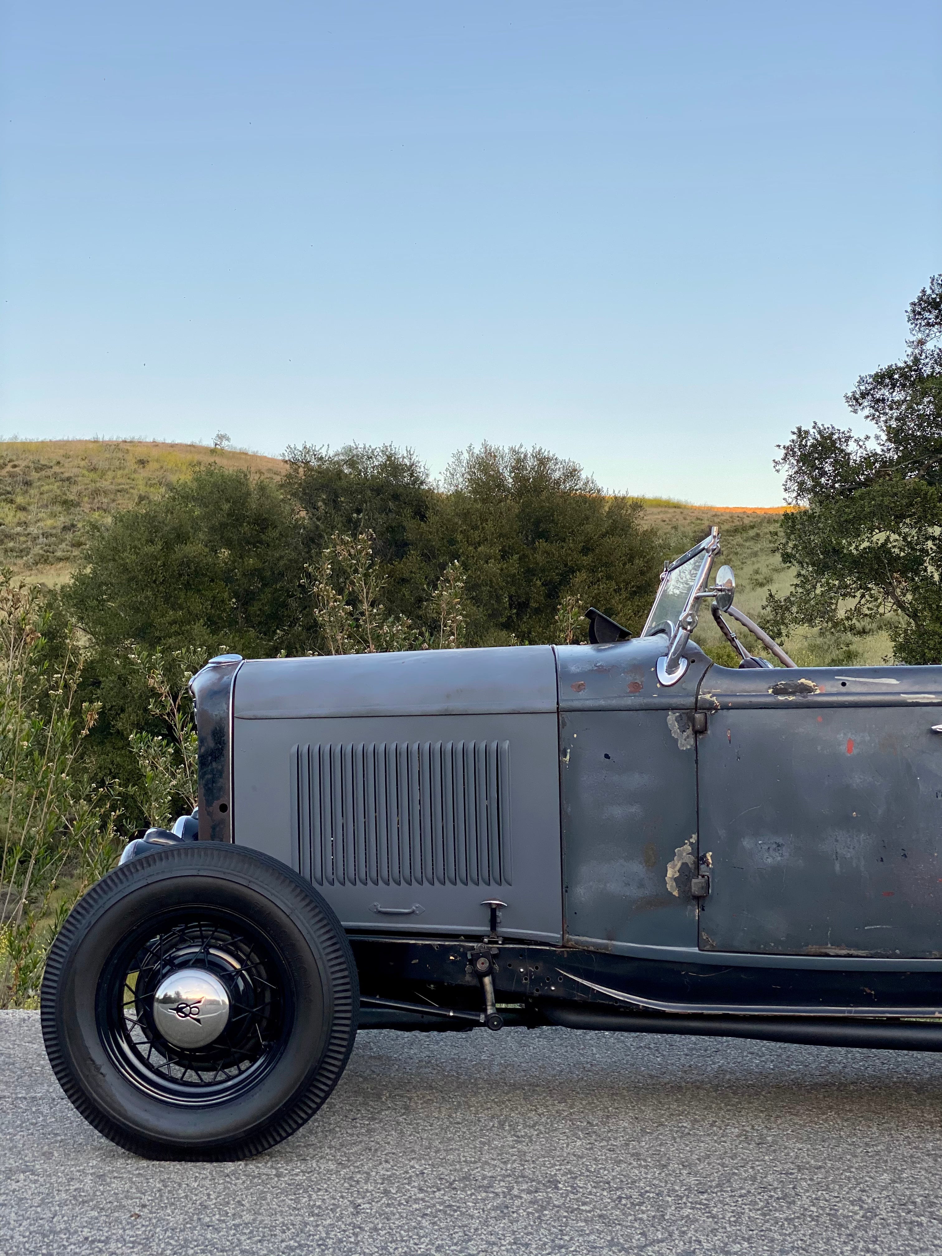 1932 Ford Roadster Front Side Profile FINE ART PRINT