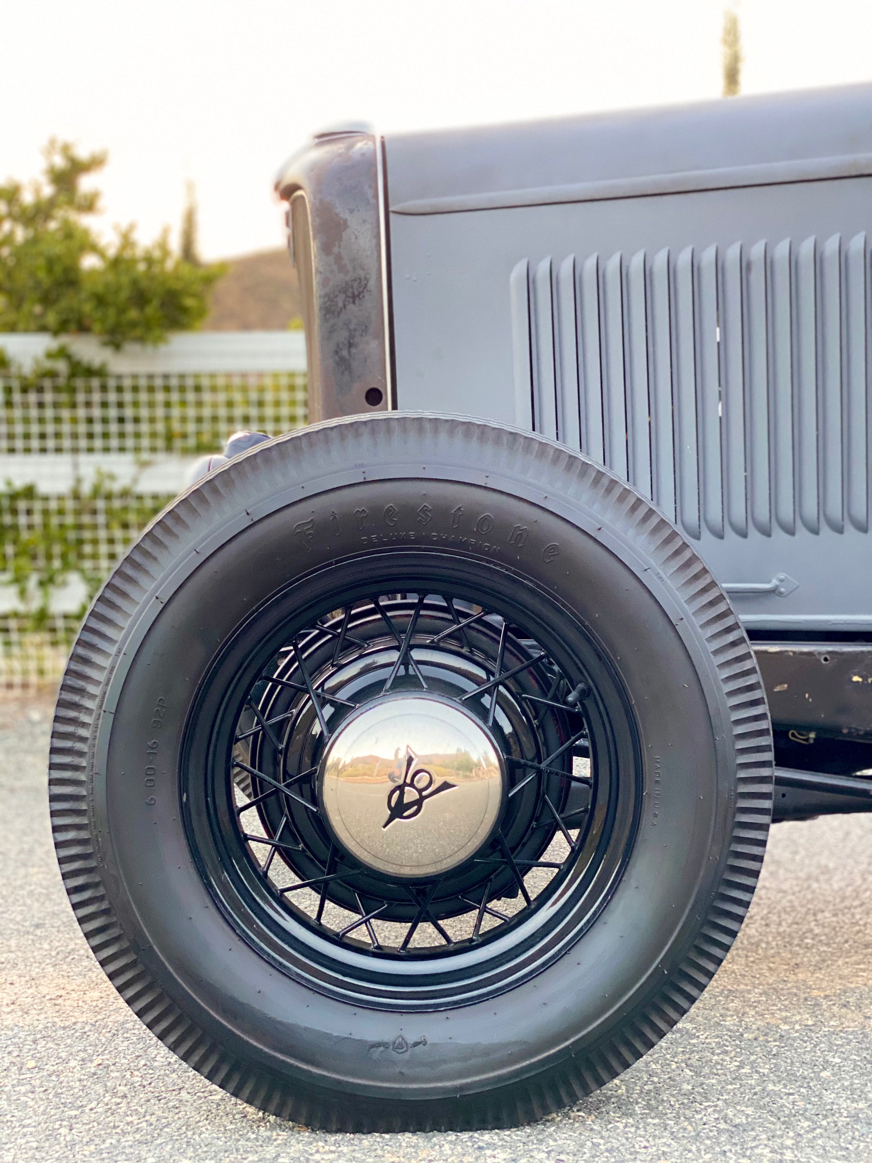 1932 Front Wheel FINE ART PRINT