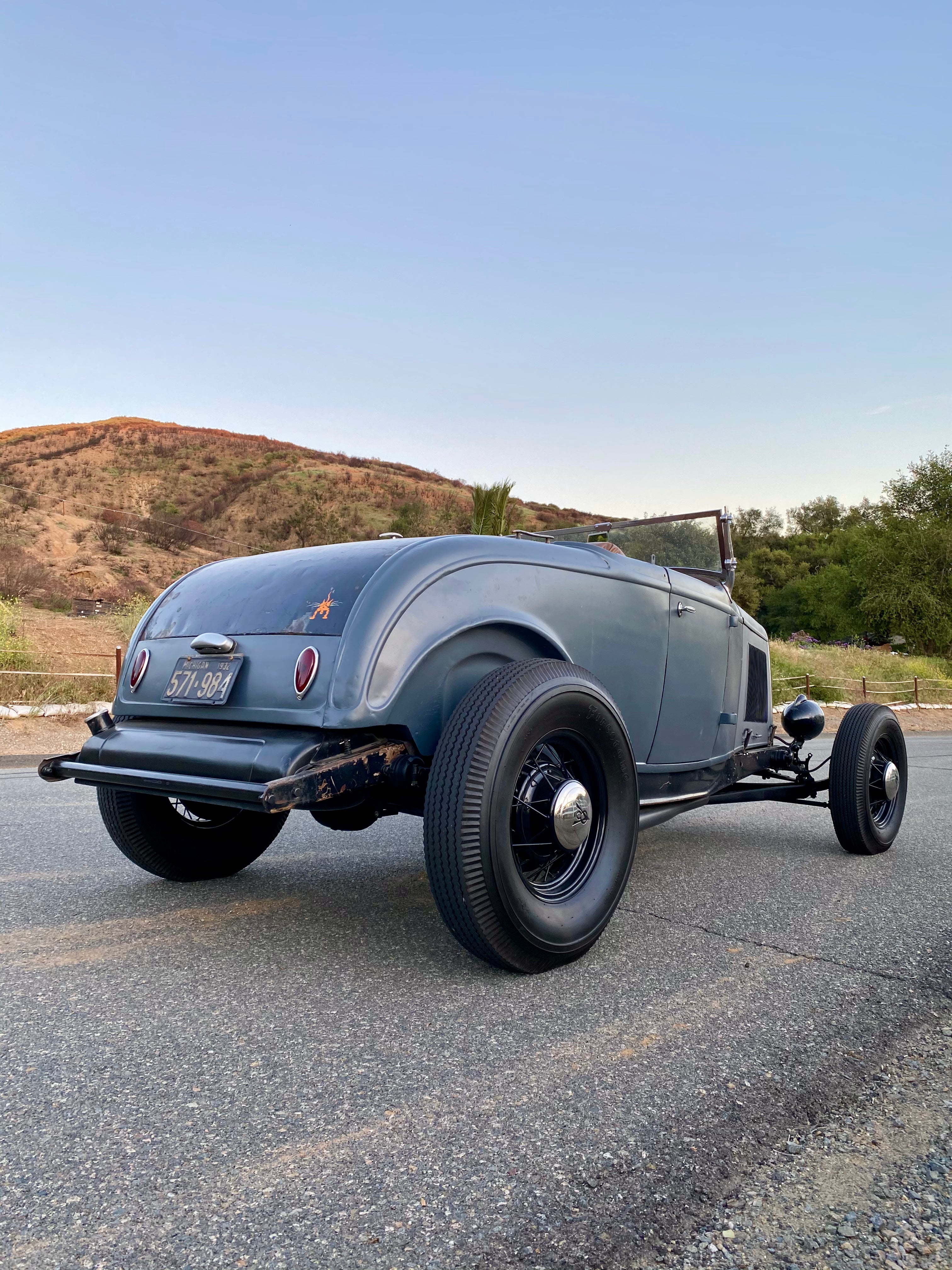 1932 Ford Rear Quarter FINE ART PRINT