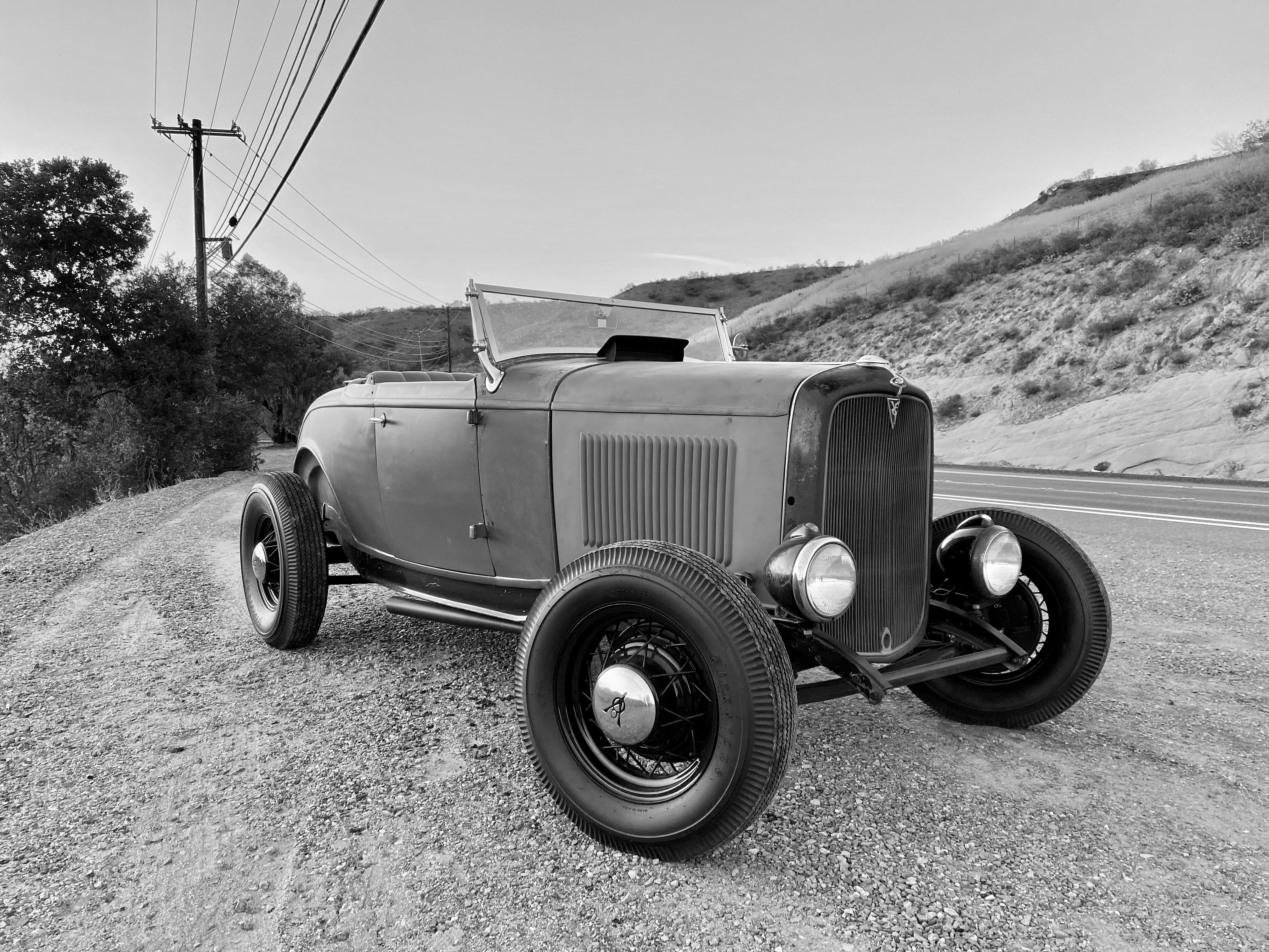 1932 Ford 3/4 Full Body FINE ART PRINT