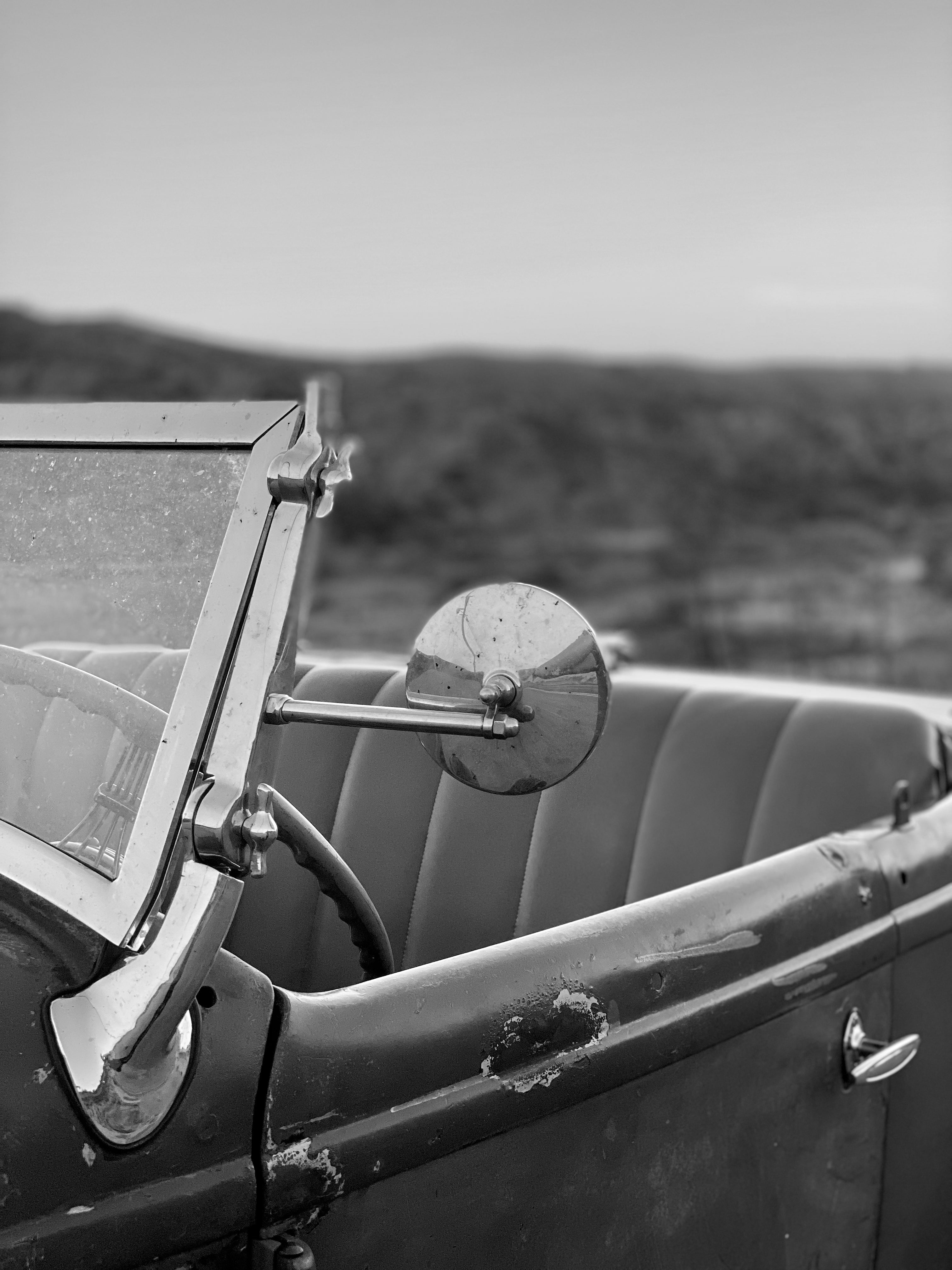 1932 Ford Roadster Side Mirror FINE ART PRINT