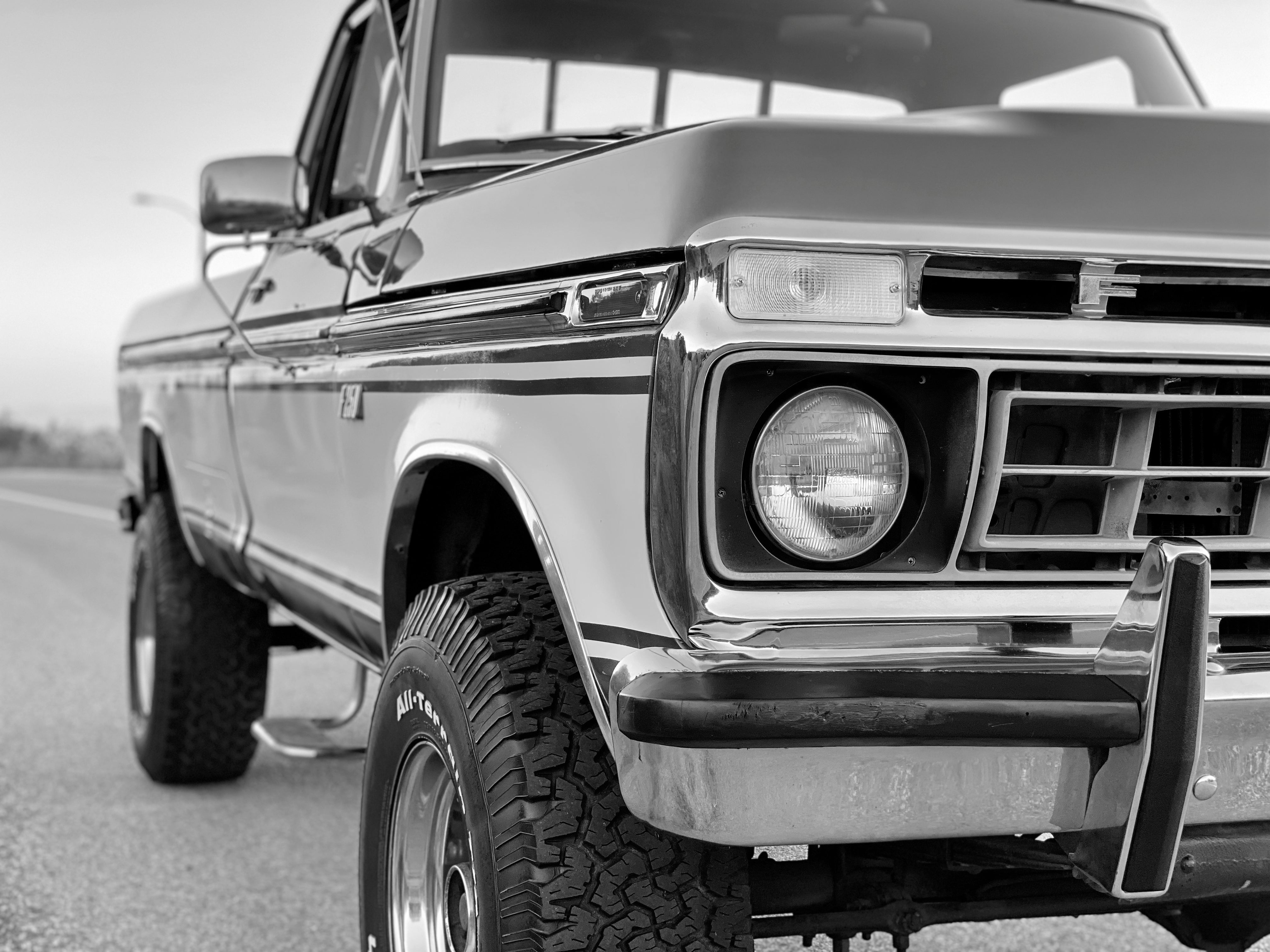 1976 Ford F-250 4x4 Hatteras 2.0 FINE ART PRINT