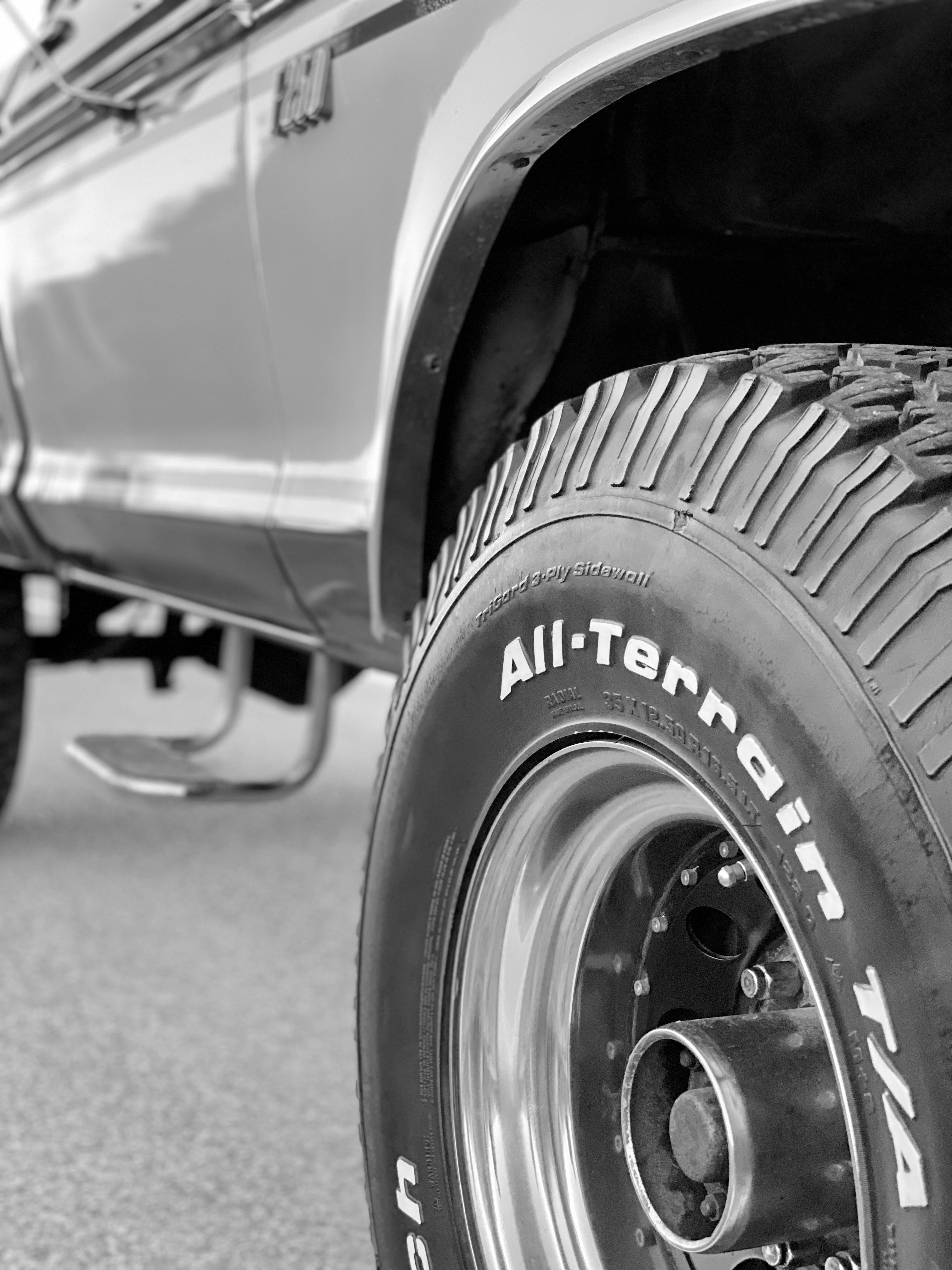 1976 Ford F-250 4x4 Hatteras 2.0 FINE ART PRINT