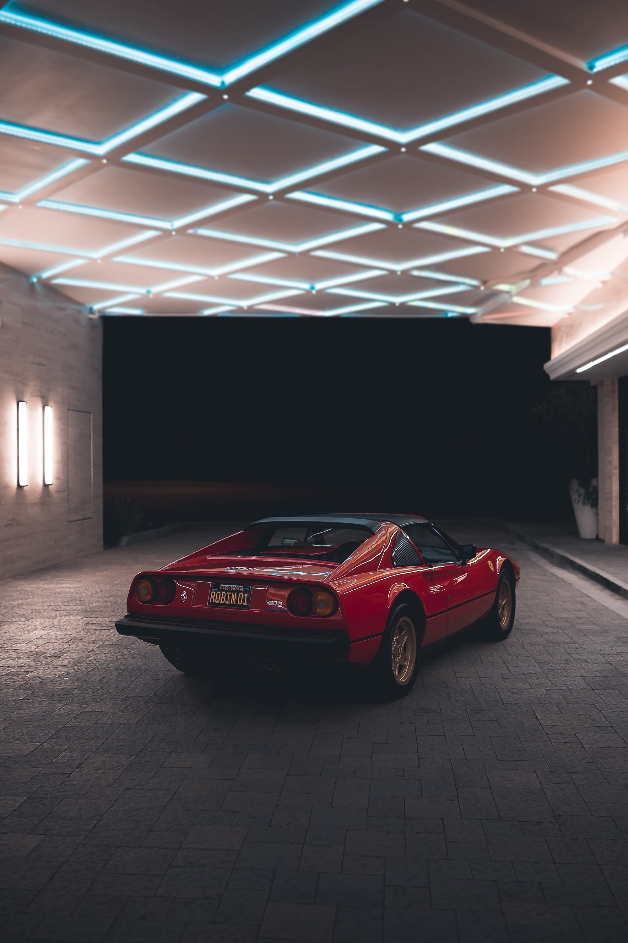 1985 Ferrari 308 GTSi Quattrovalvole FINE ART PRINT