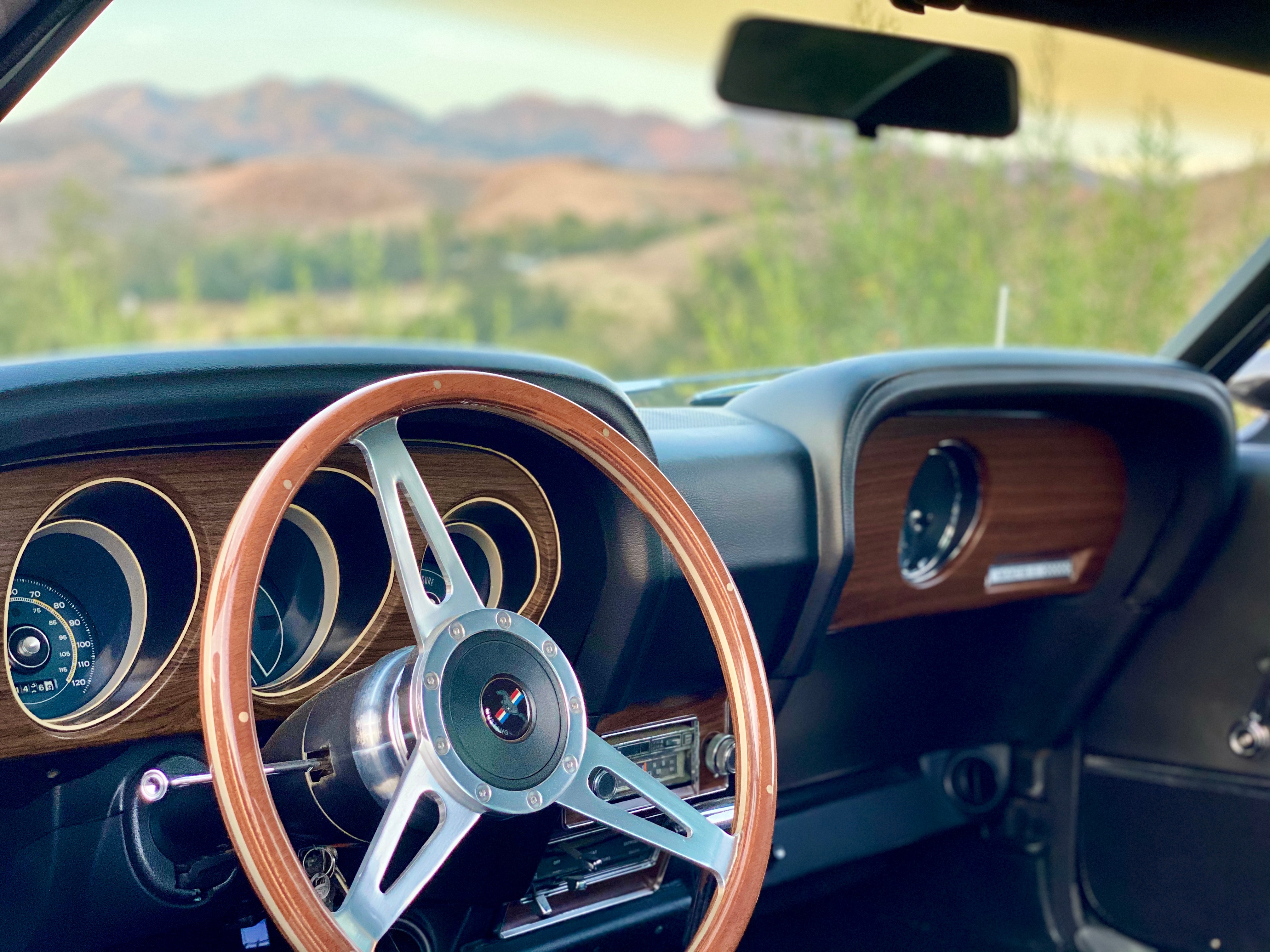 1969 Ford Mustang Mach 1 FINE ART PRINT