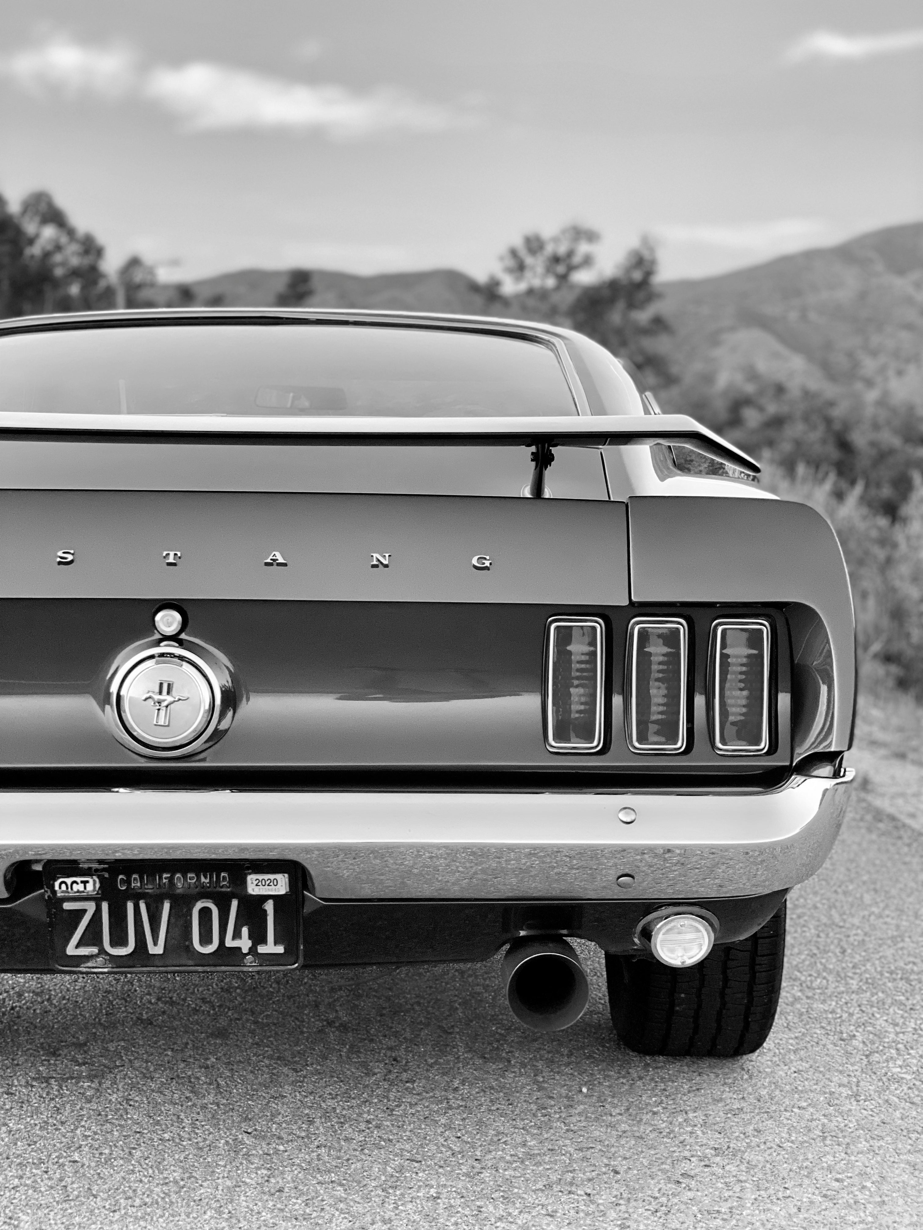 1969 Ford Mustang Mach 1 FINE ART PRINT