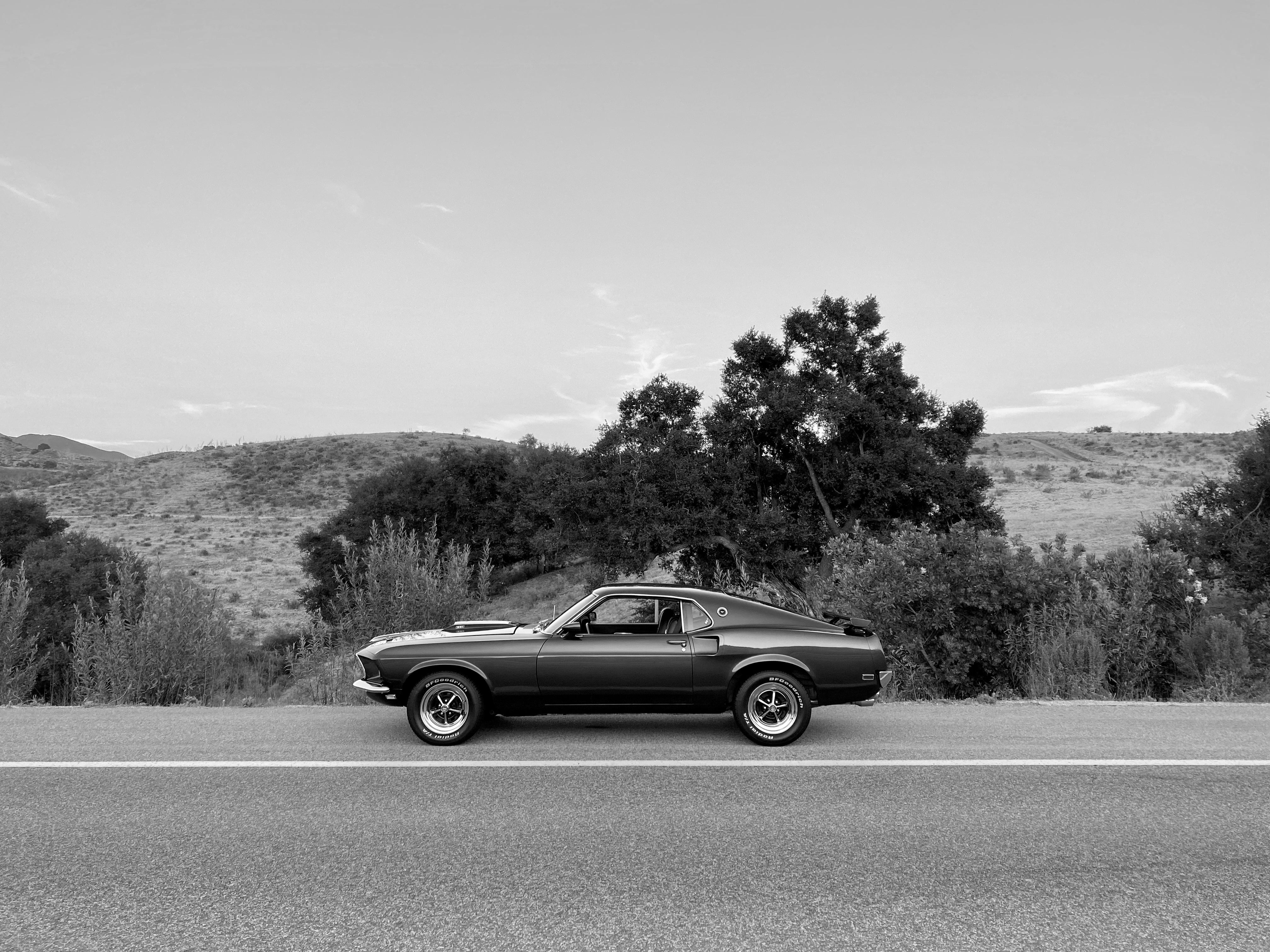 1969 Ford Mustang Mach 1 FINE ART PRINT