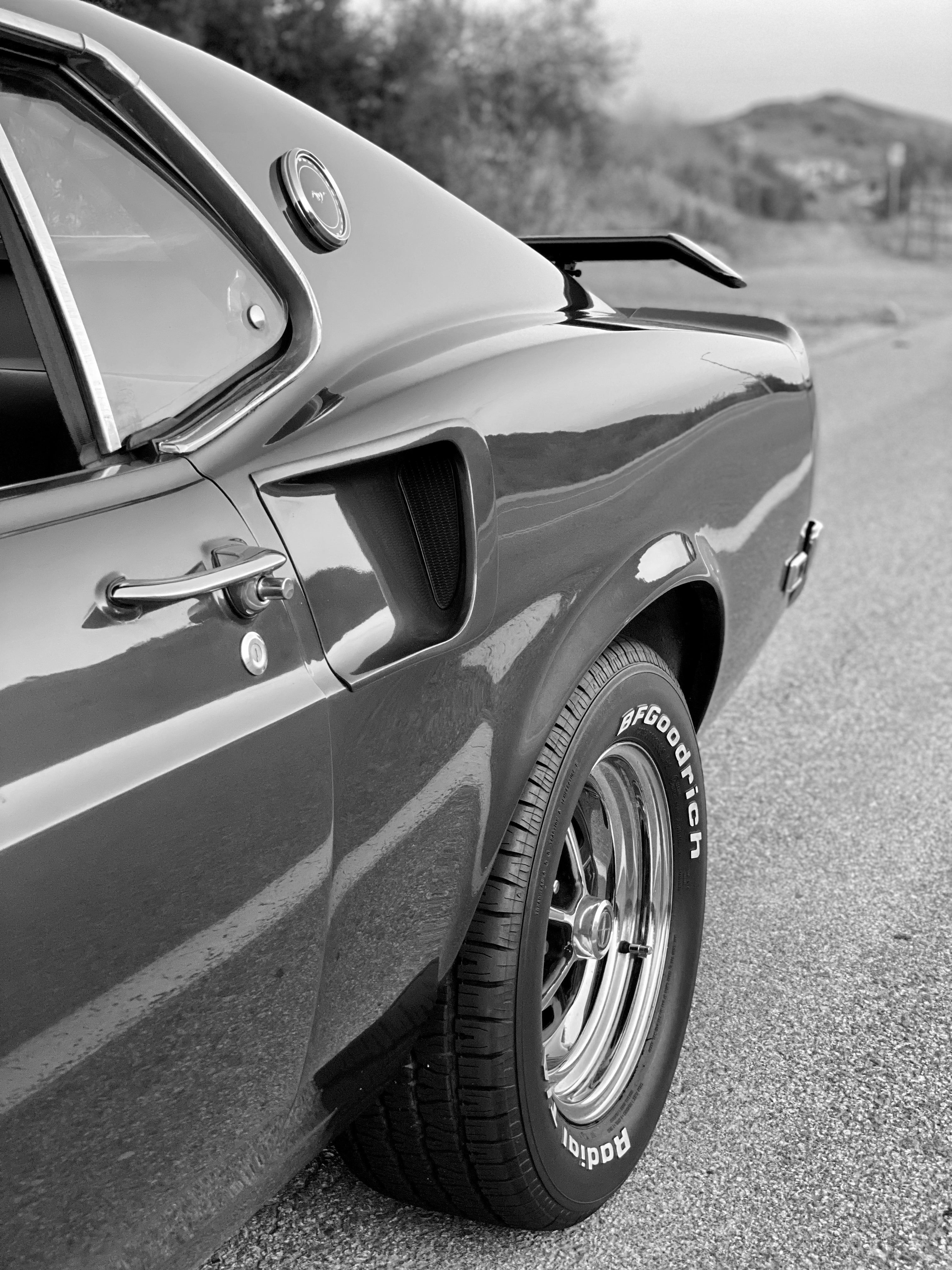 1969 Ford Mustang Mach 1 FINE ART PRINT