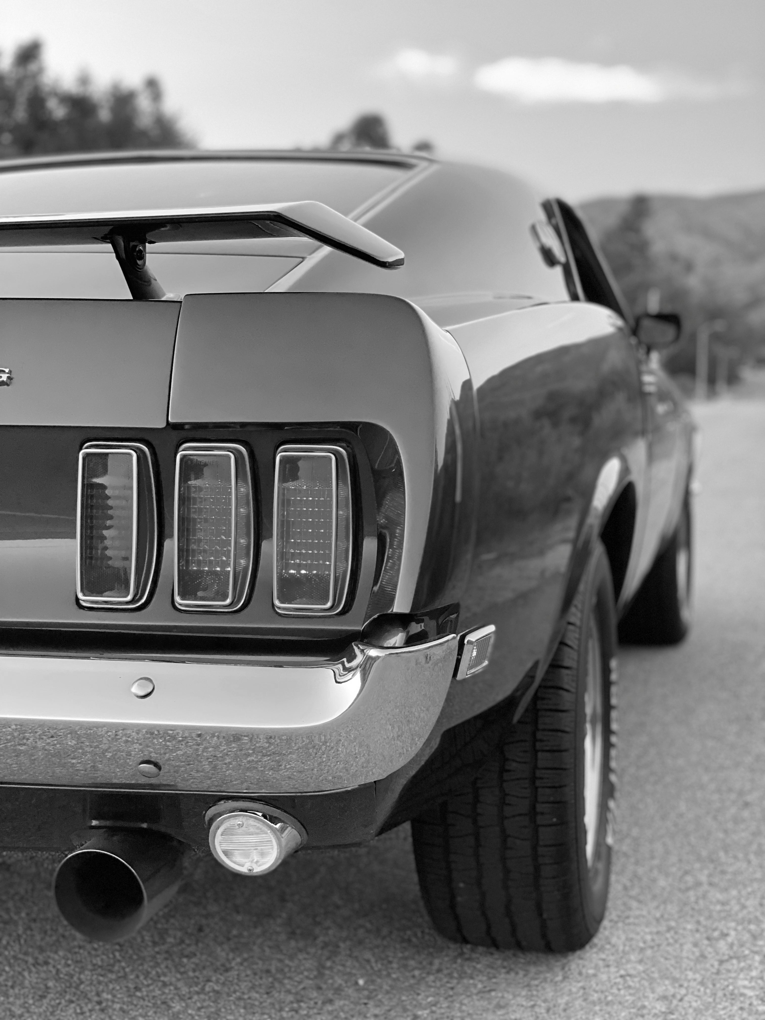 1969 Ford Mustang Mach 1 FINE ART PRINT