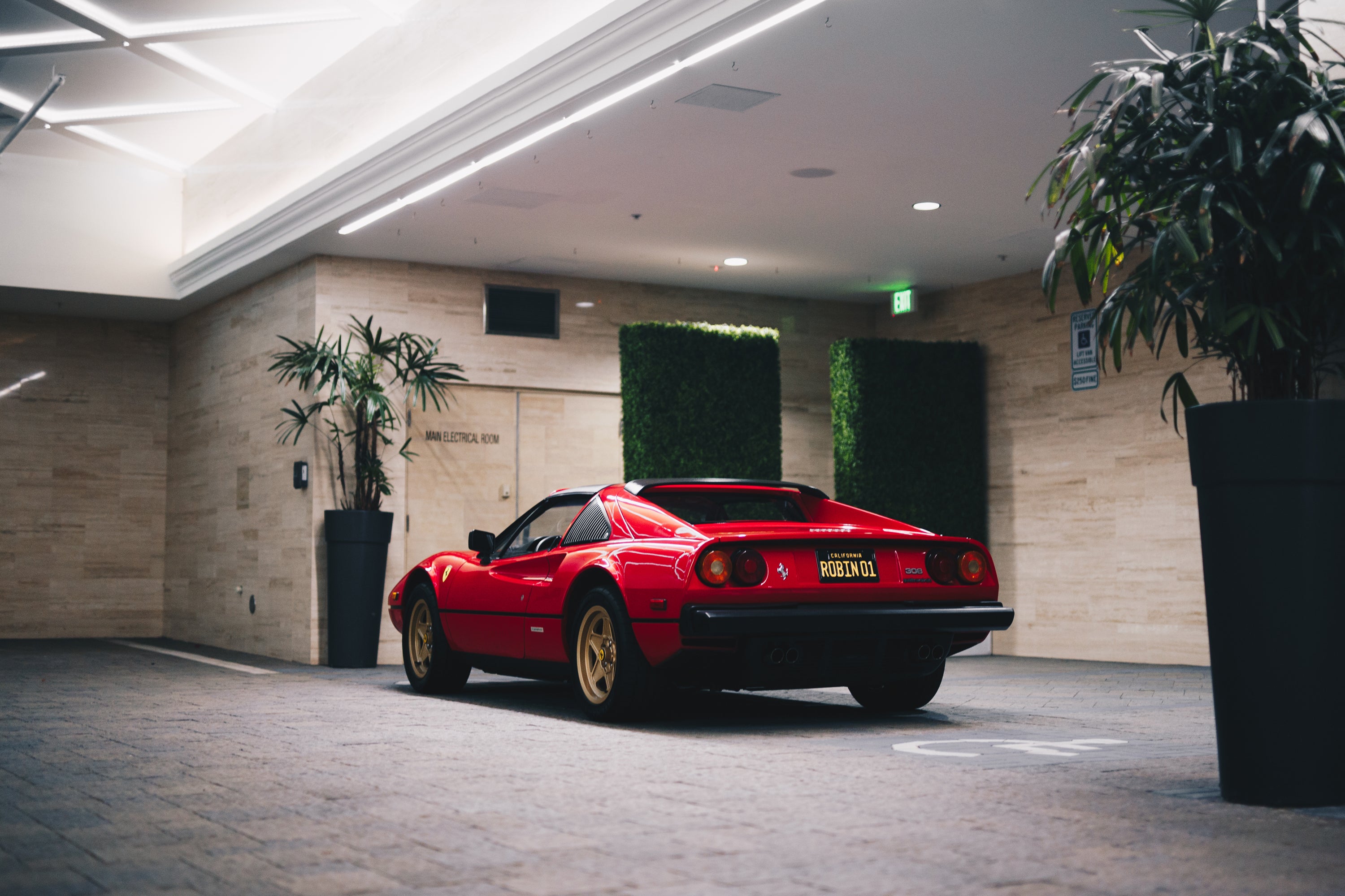 1985 Ferrari 308 GTSi Quattrovalvole FINE ART PRINT