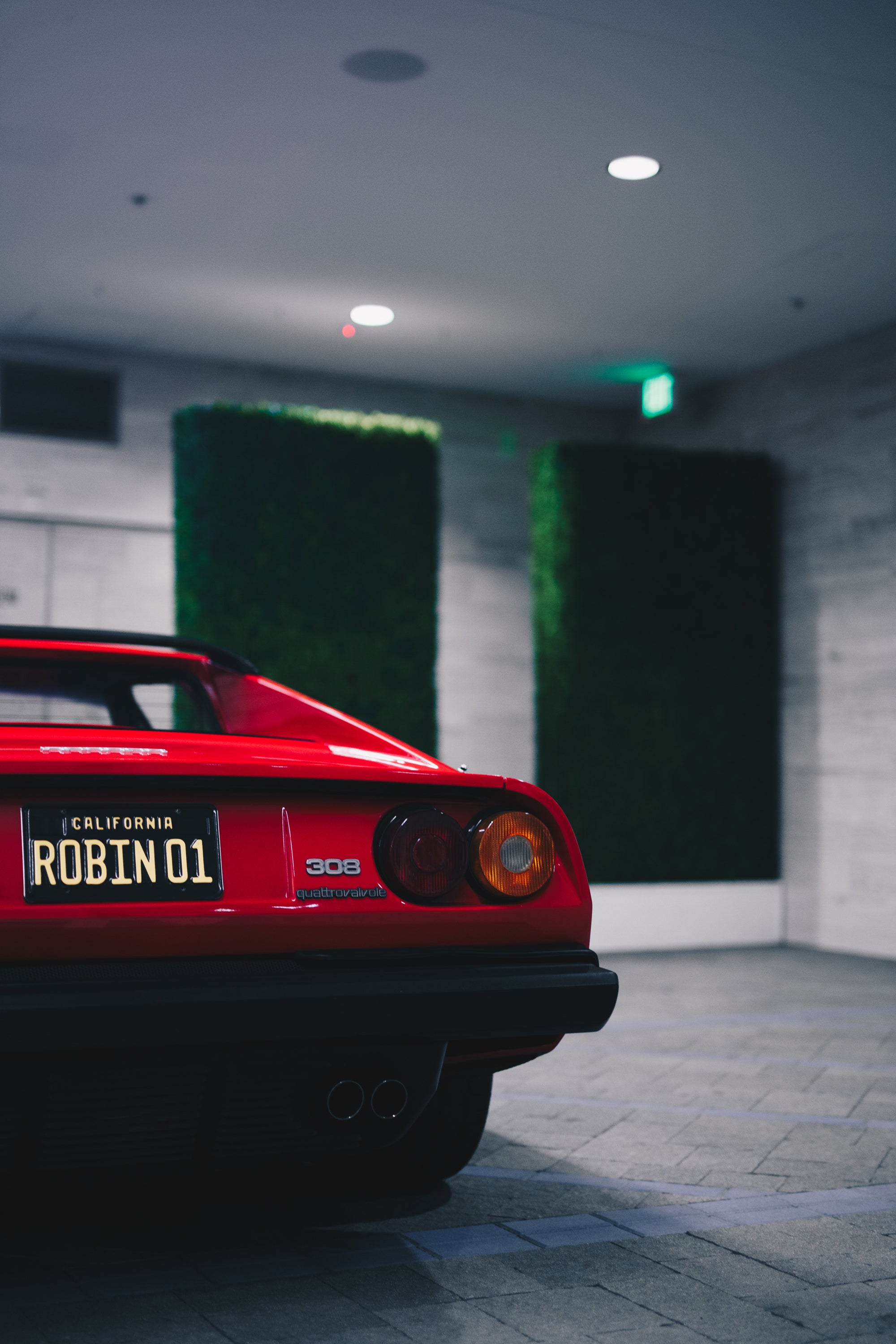 1985 Ferrari 308 GTSi Quattrovalvole FINE ART PRINT