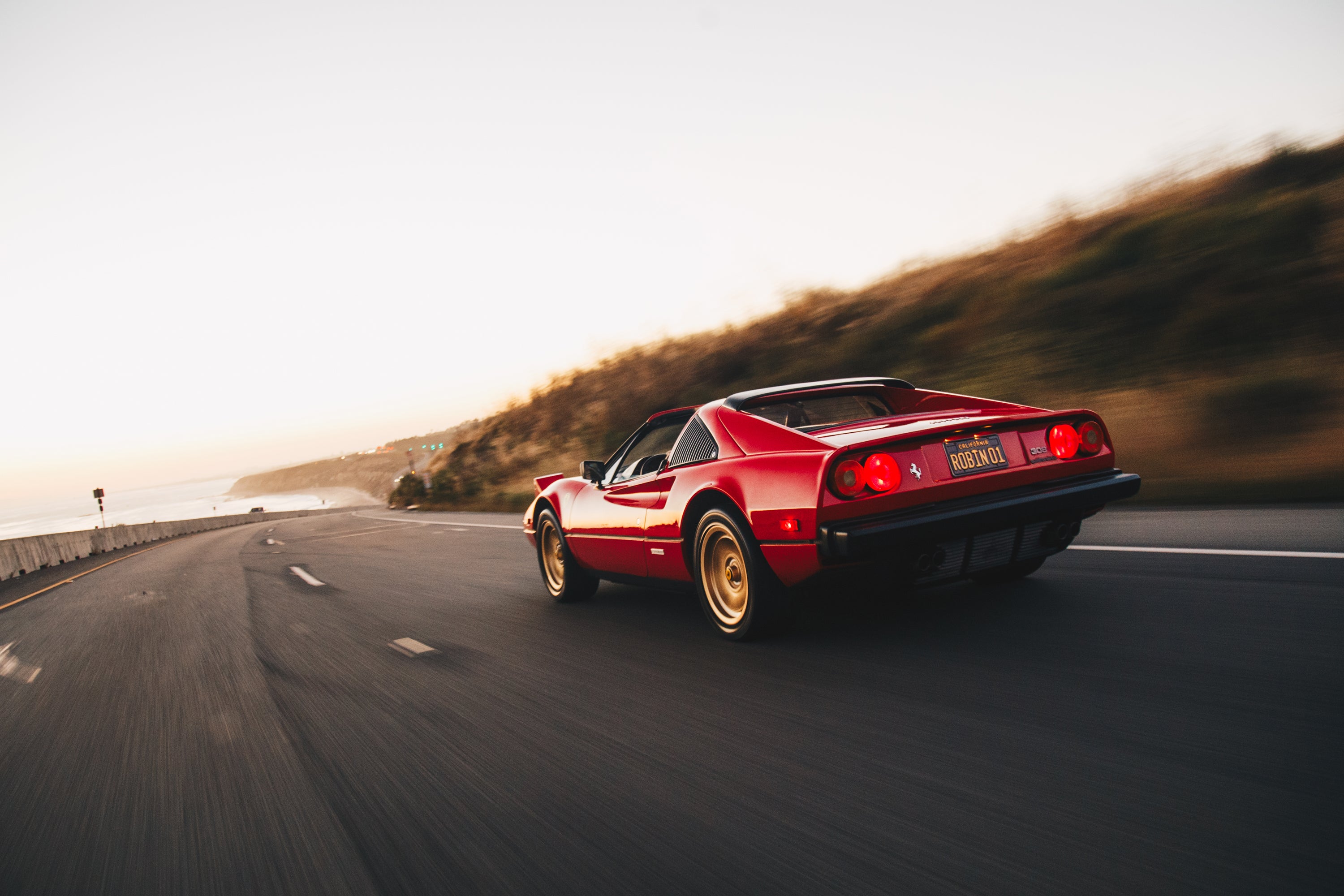 1985 Ferrari 308 GTSi Quattrovalvole FINE ART PRINT