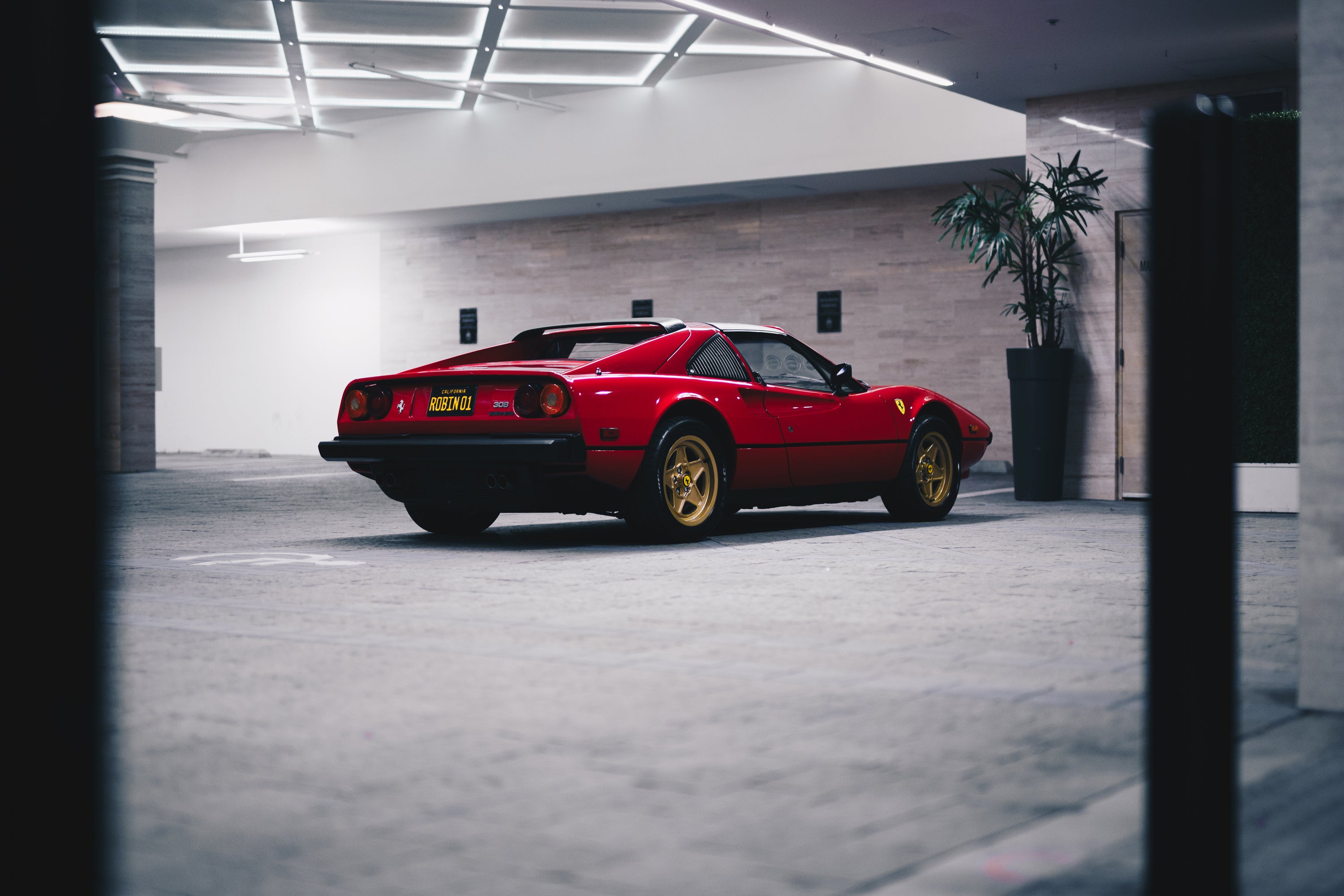 1985 Ferrari 308 GTSi Quattrovalvole FINE ART PRINT