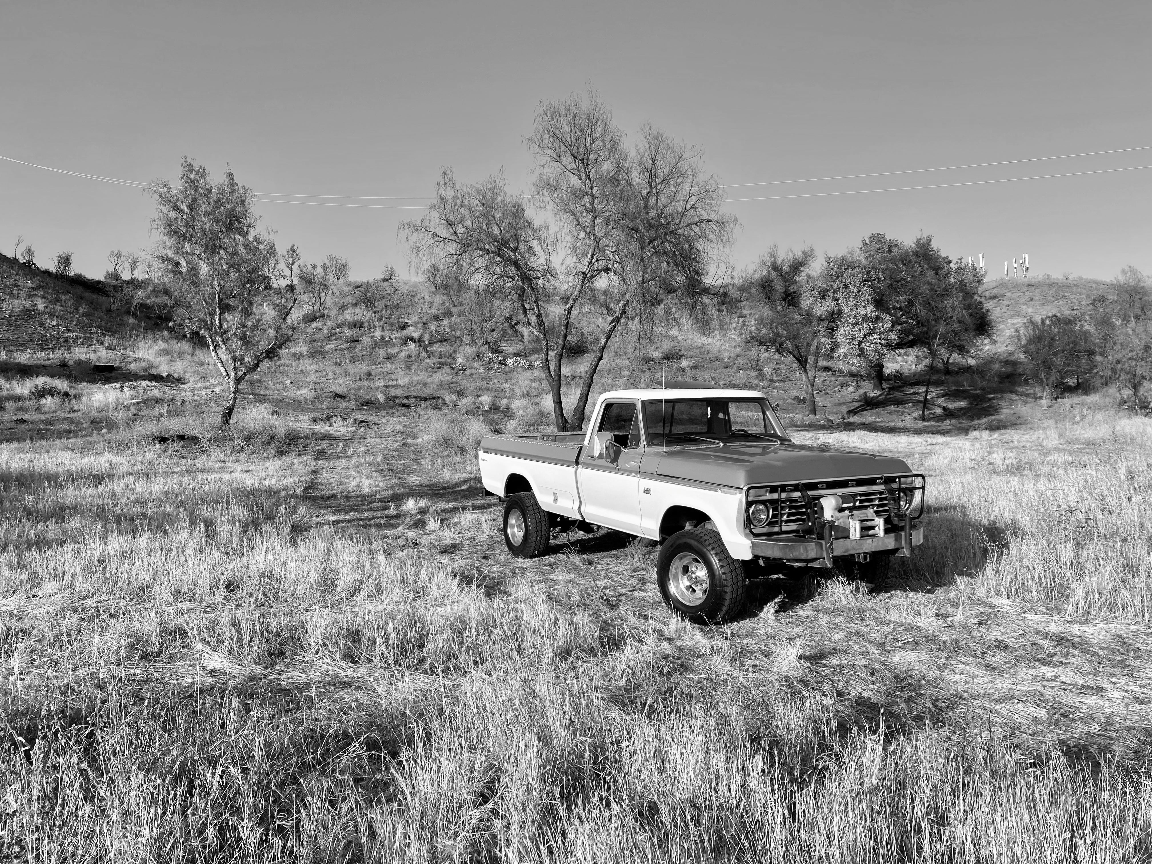 1974 Ford F-250 Highboy Gringo FINE ART PRINT