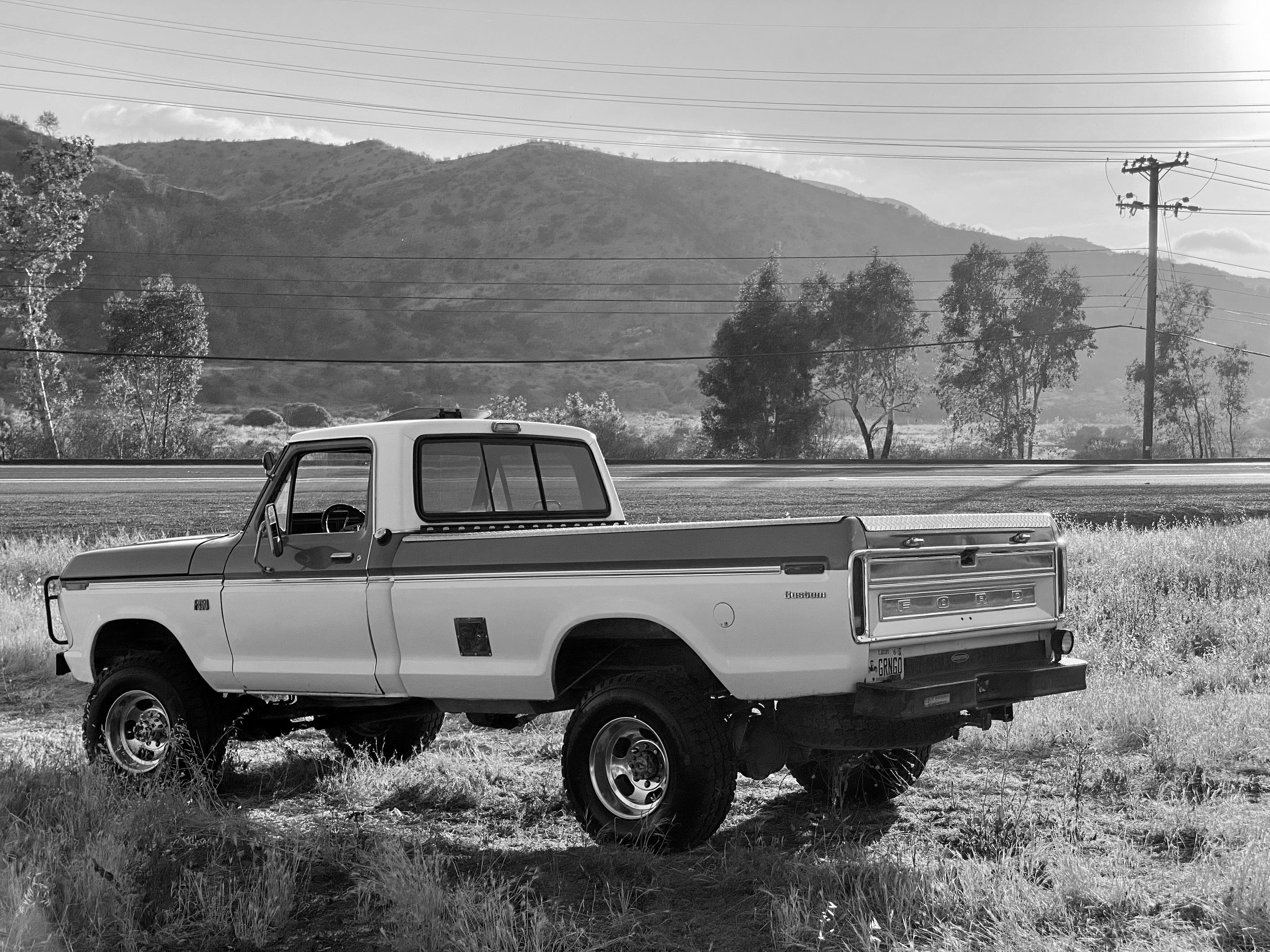 1974 Ford F-250 Highboy Gringo FINE ART PRINT