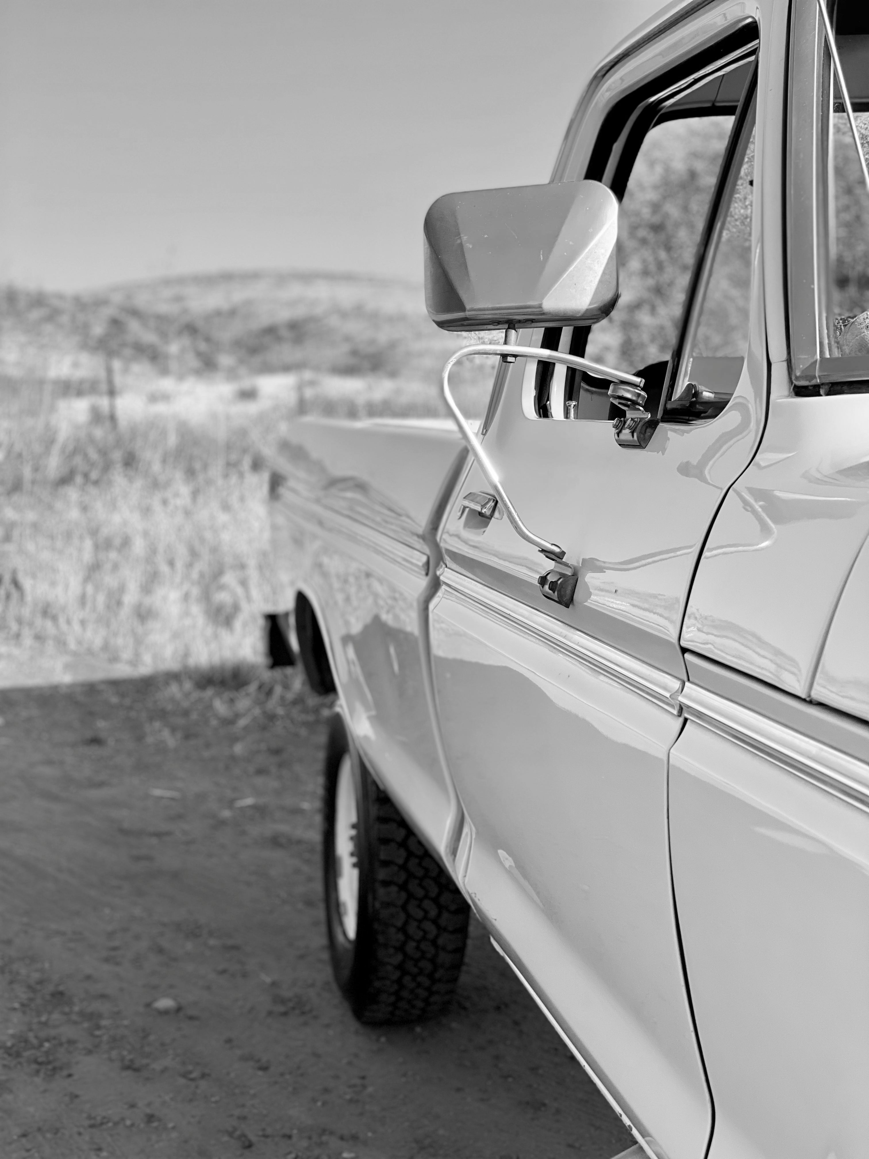 1975 Ford F-250 Highboy Yellow FINE ART PRINT