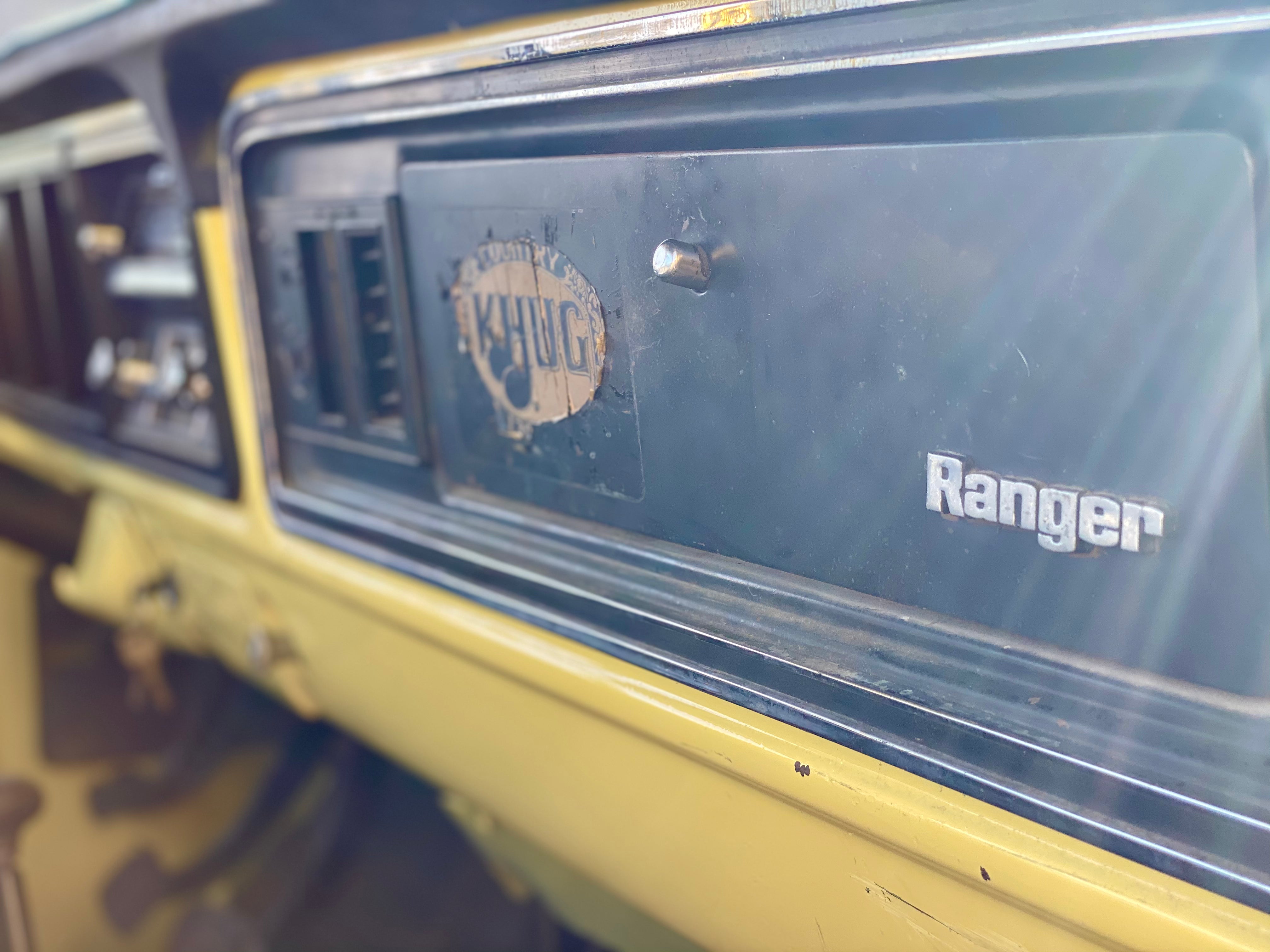 1975 Ford F-250 Highboy Yellow FINE ART PRINT