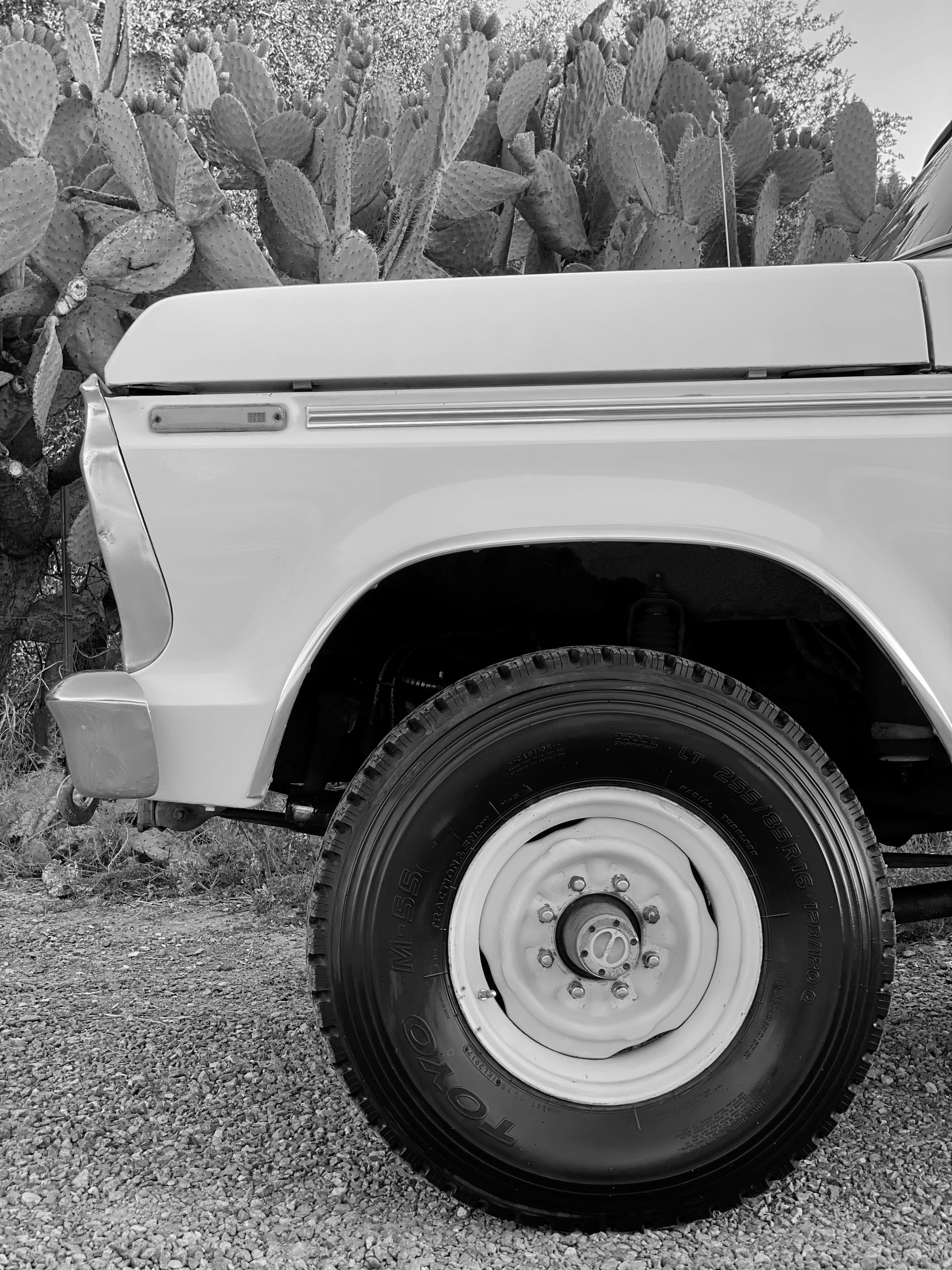 1975 Ford F-250 Highboy Yellow FINE ART PRINT
