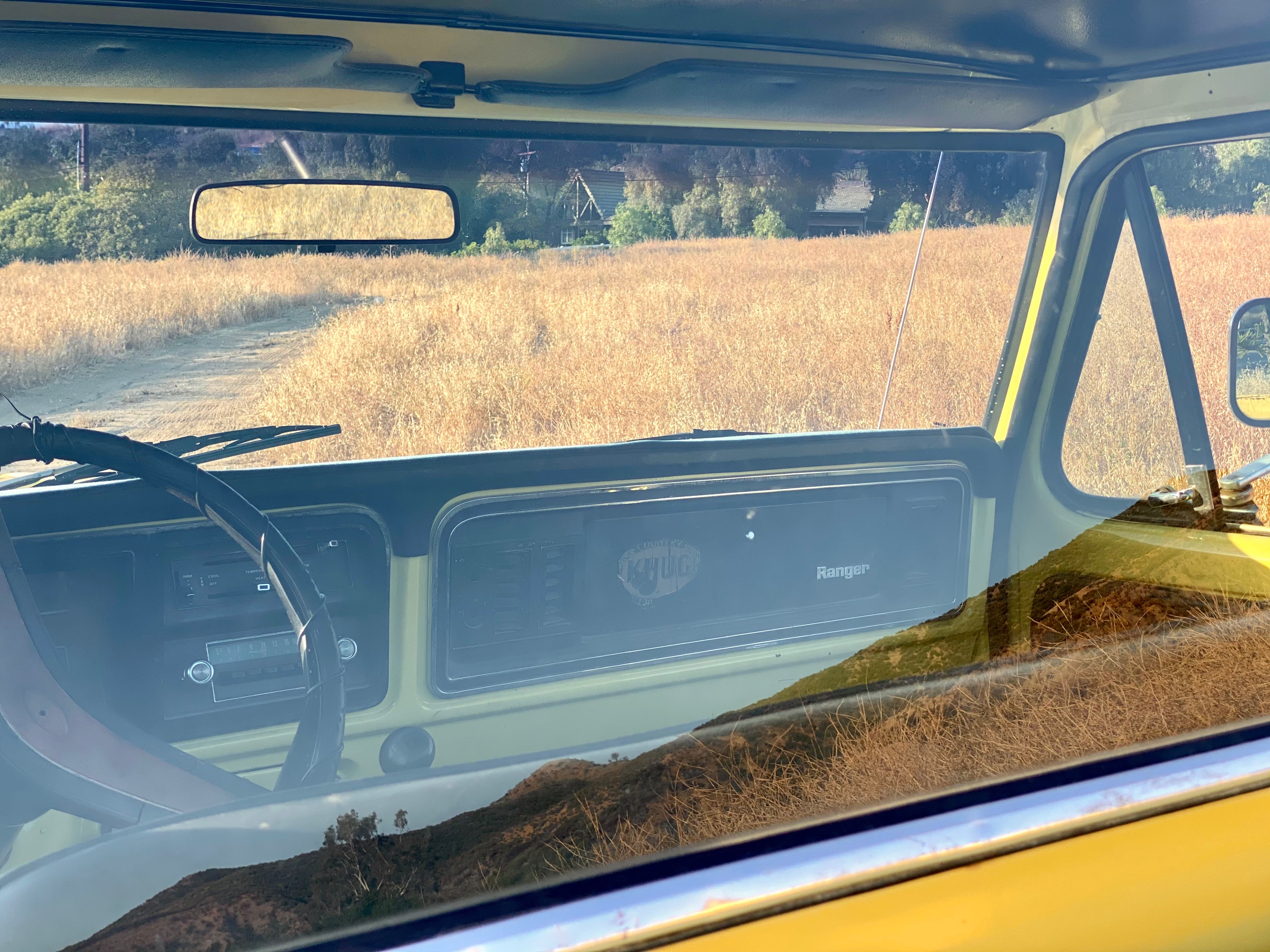 1975 Ford F-250 Highboy Yellow FINE ART PRINT