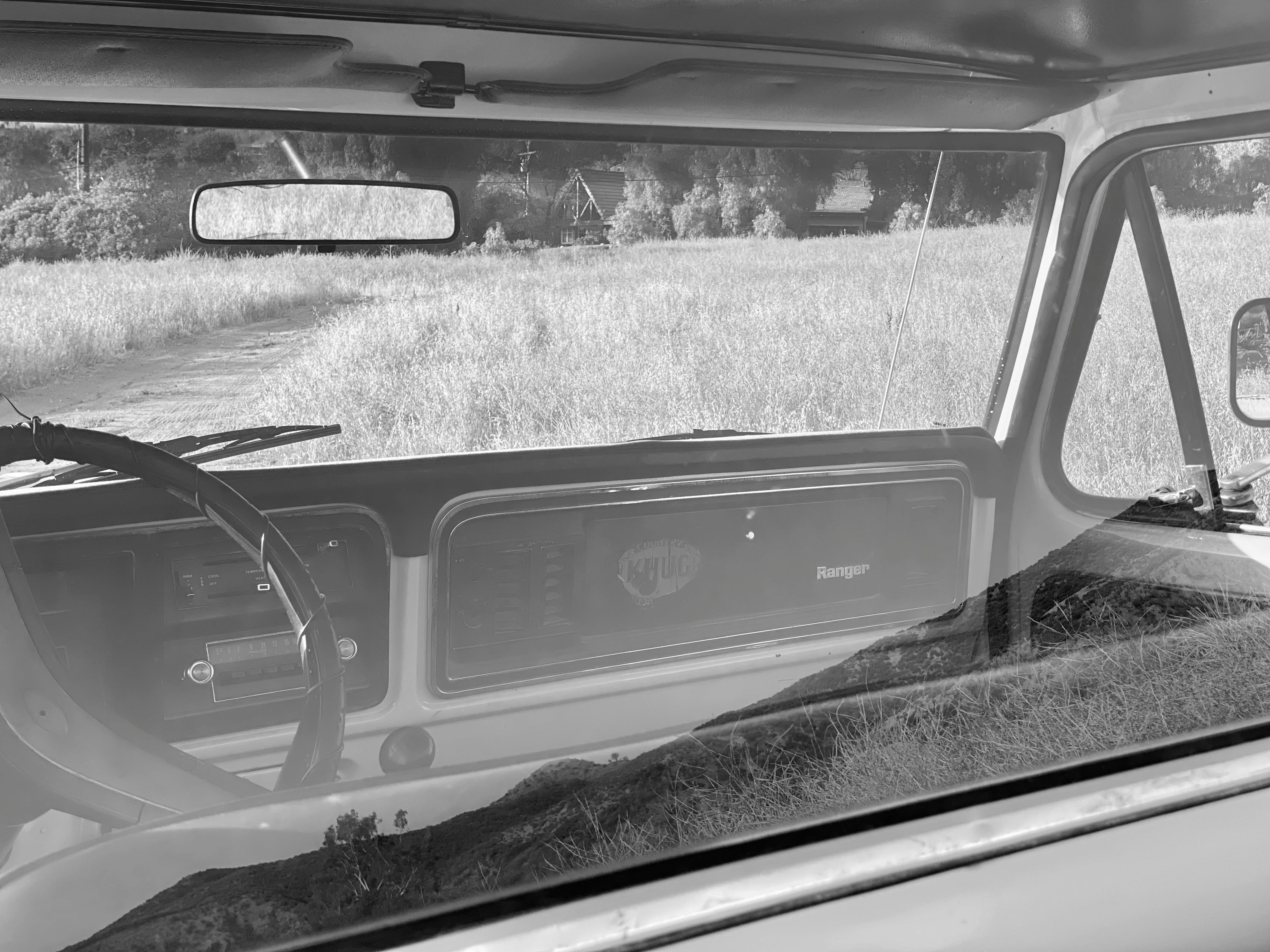 1975 Ford F-250 Highboy Yellow FINE ART PRINT