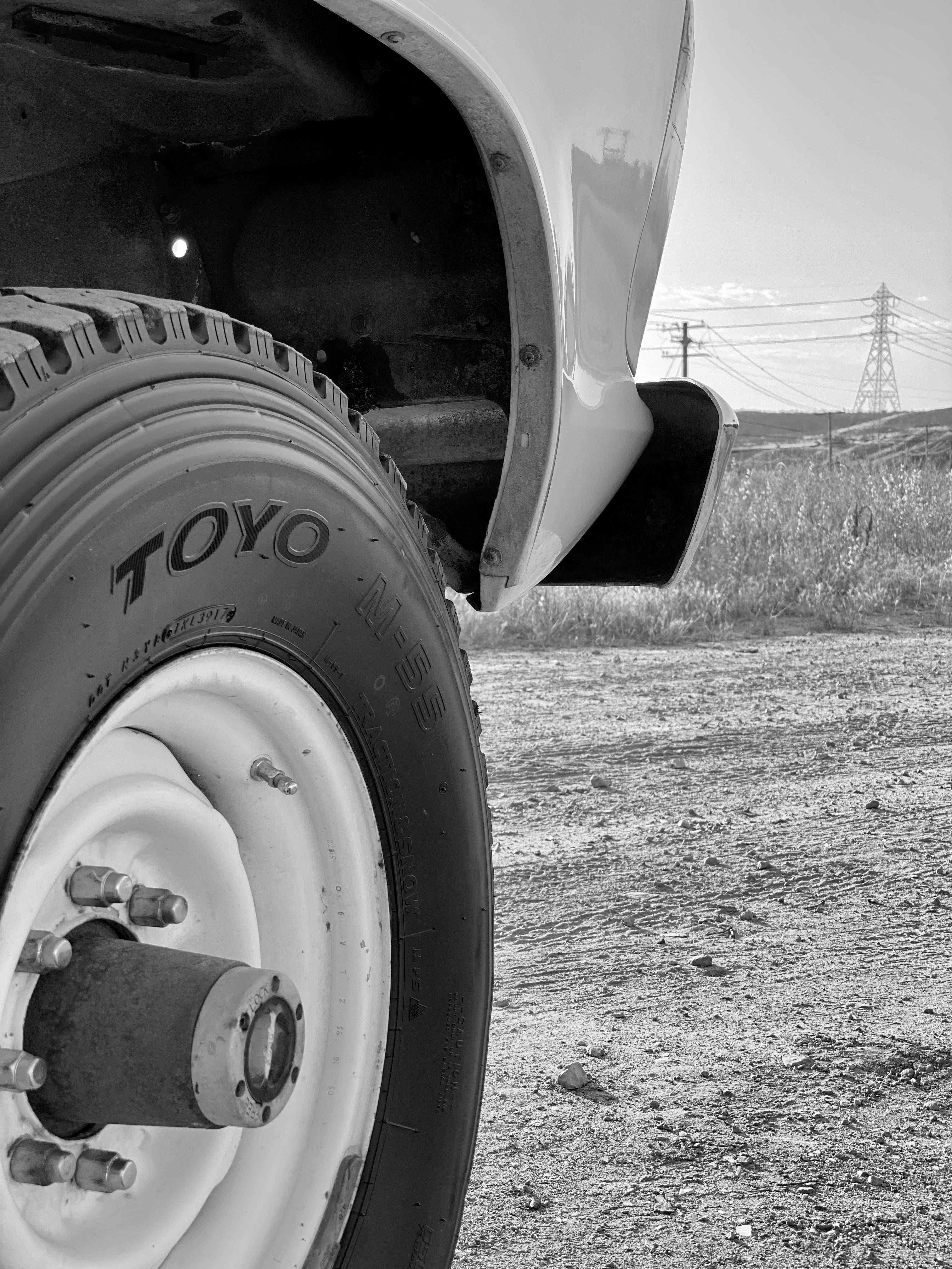 1975 Ford F-250 Highboy Yellow FINE ART PRINT