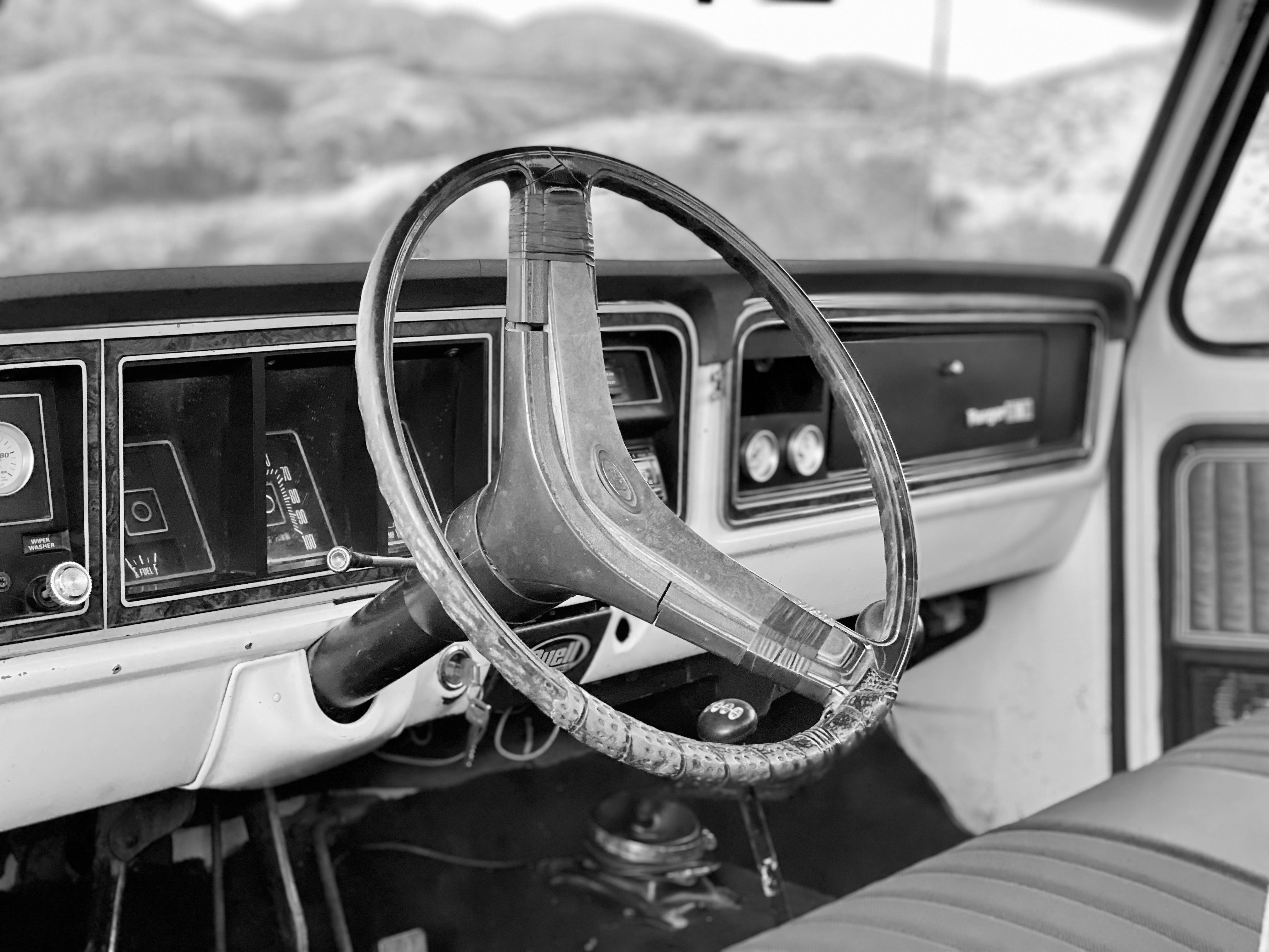 1976 Ford F-250 4x4 Hatteras Green FINE ART PRINT