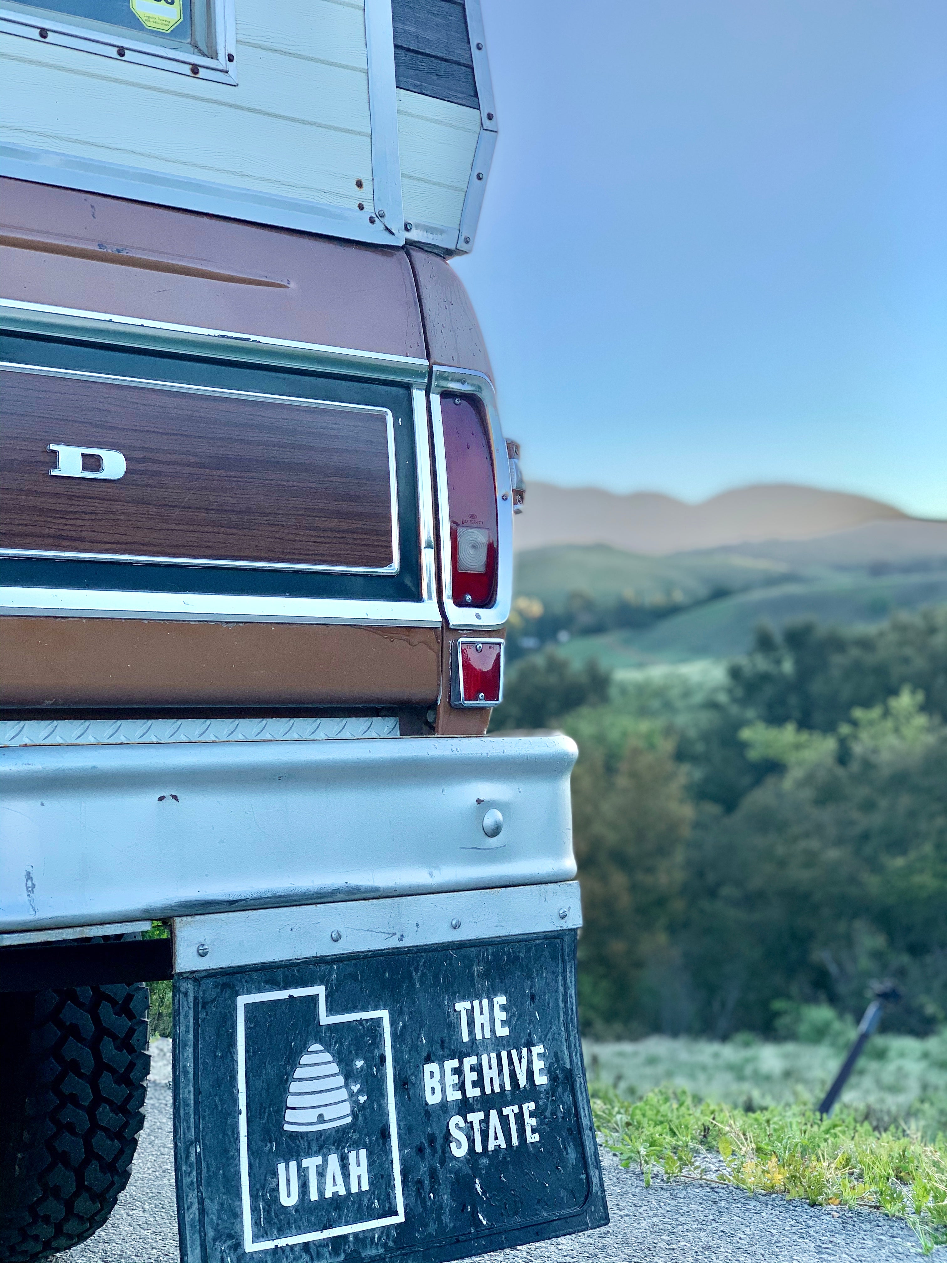 1972 Ford F-100 Short Bed 4x4 Camper FINE ART PRINT