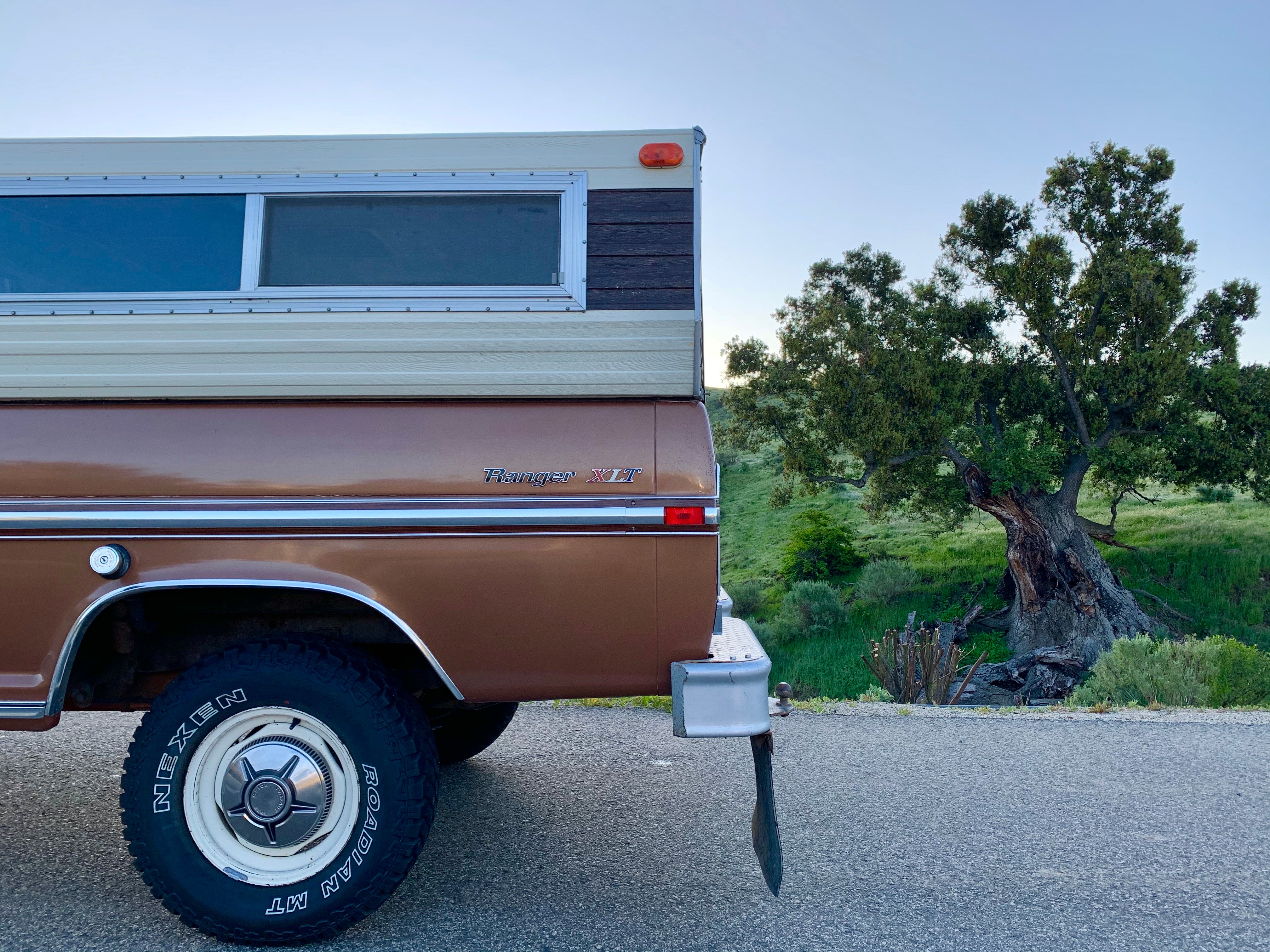 1972 Ford F-100 Short Bed 4x4 Camper FINE ART PRINT