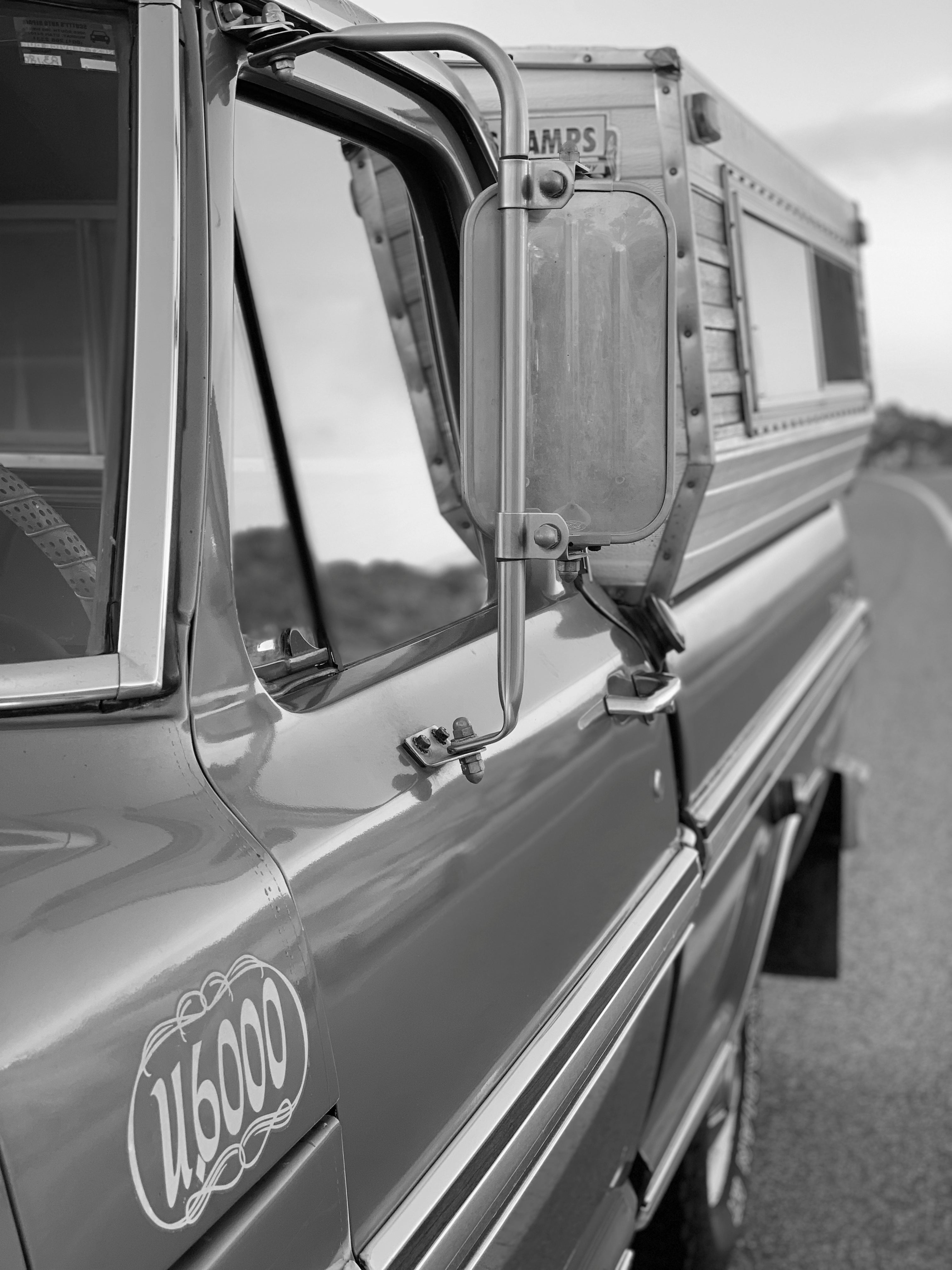 1972 Ford F-100 Short Bed 4x4 Camper FINE ART PRINT