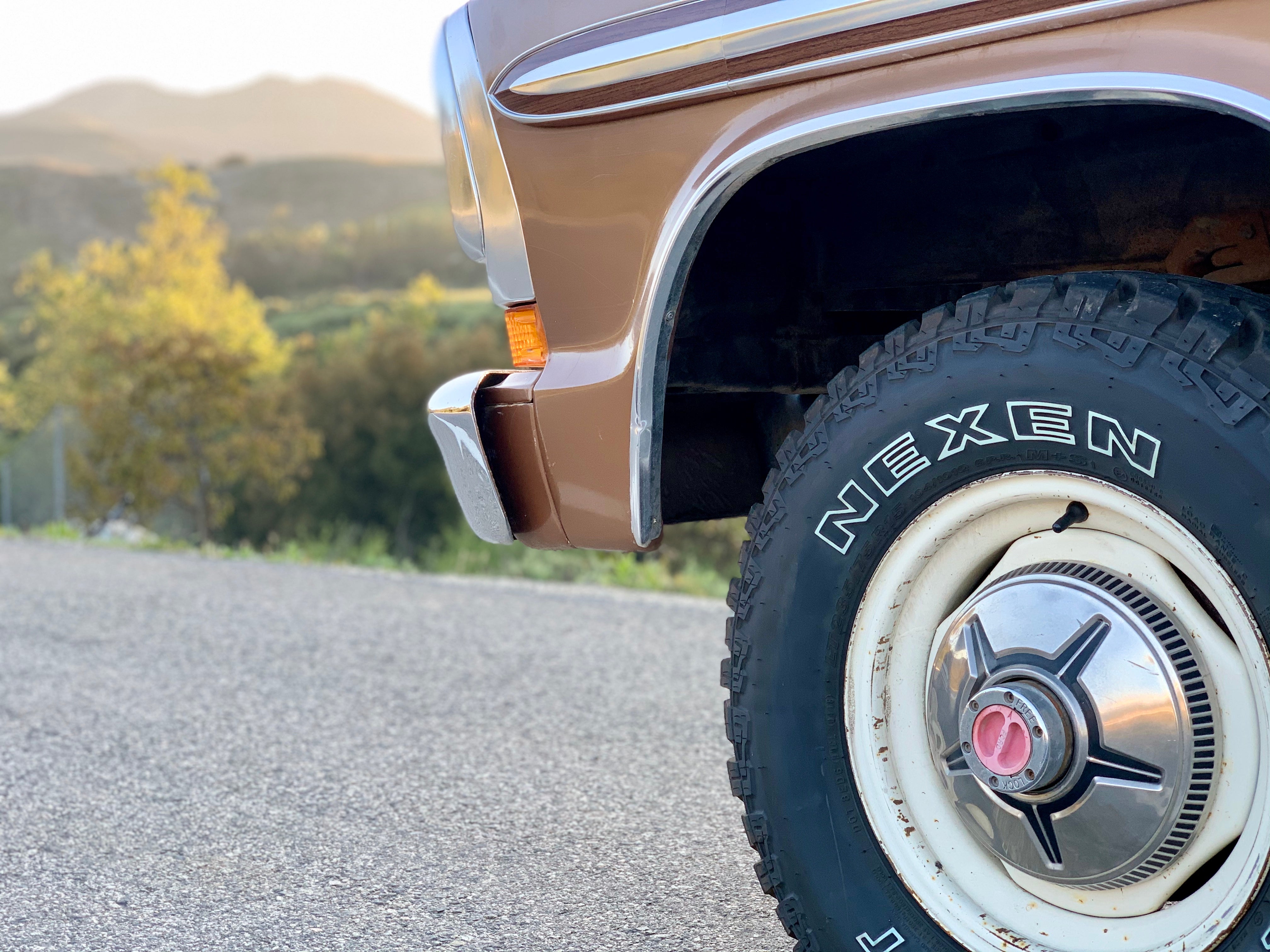 1972 Ford F-100 Short Bed 4x4 Camper FINE ART PRINT