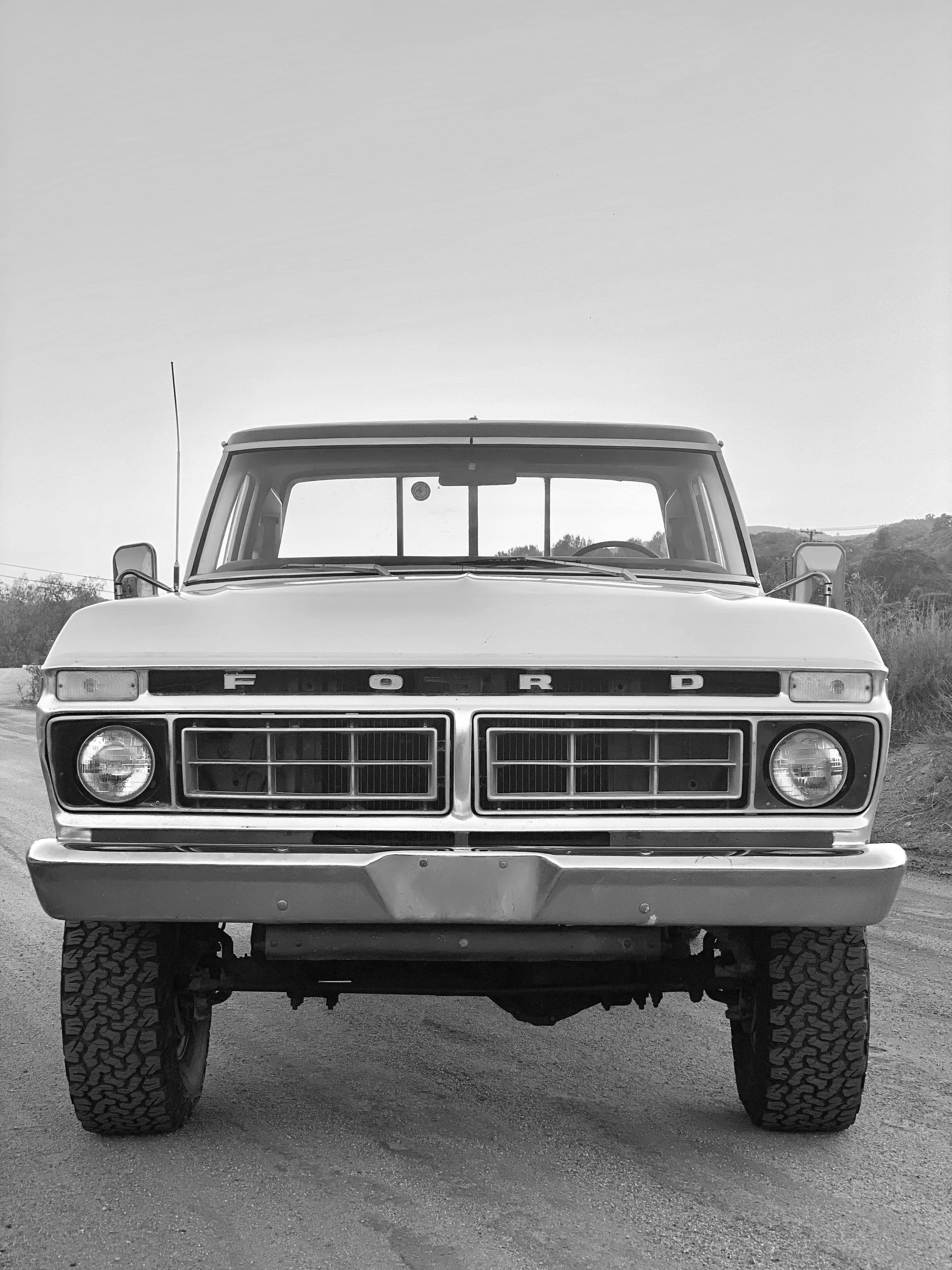 1976 Ford F-250 4x4 Hatteras Green FINE ART PRINT