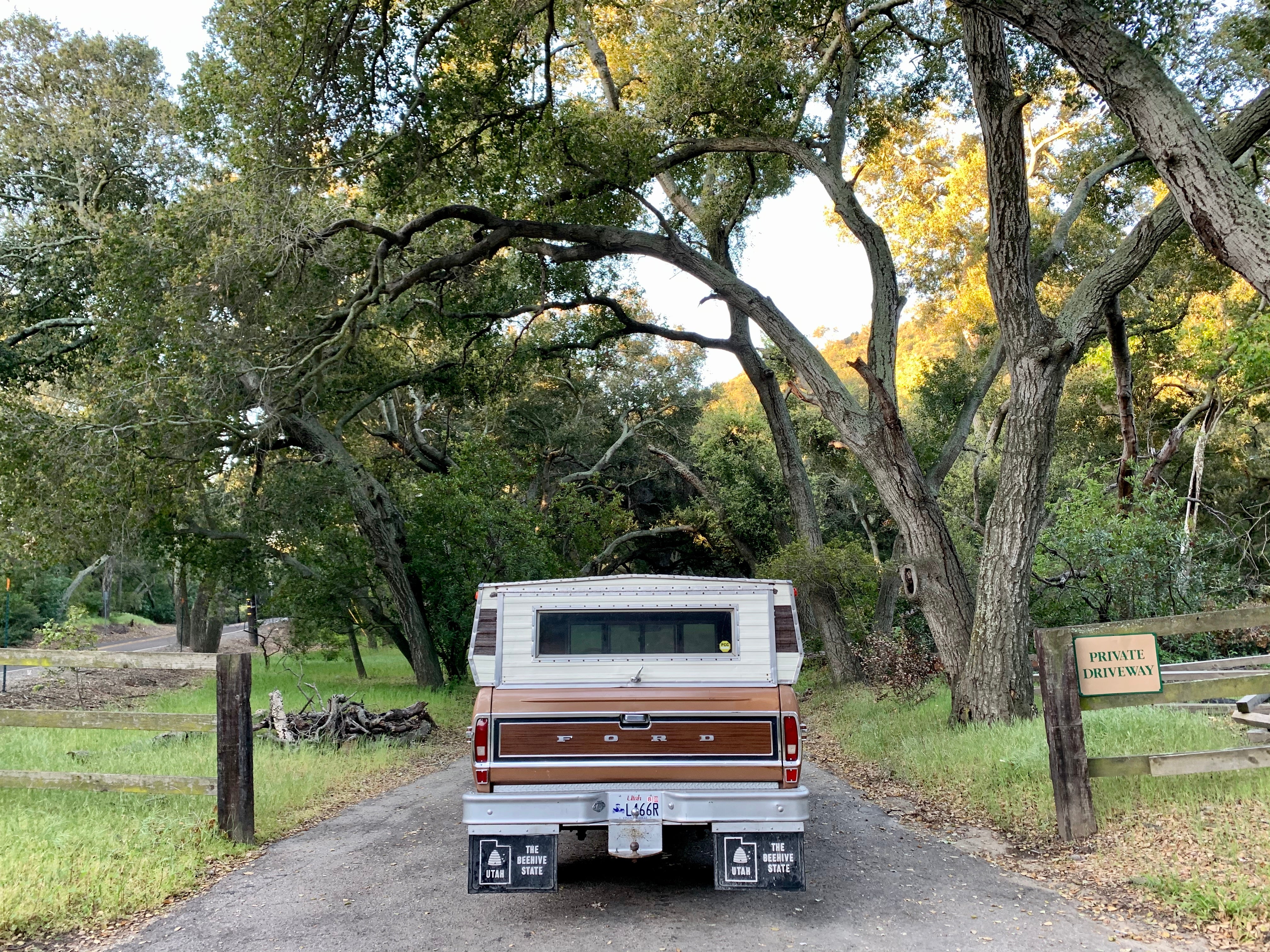 1972 Ford F-100 Short Bed 4x4 Camper FINE ART PRINT