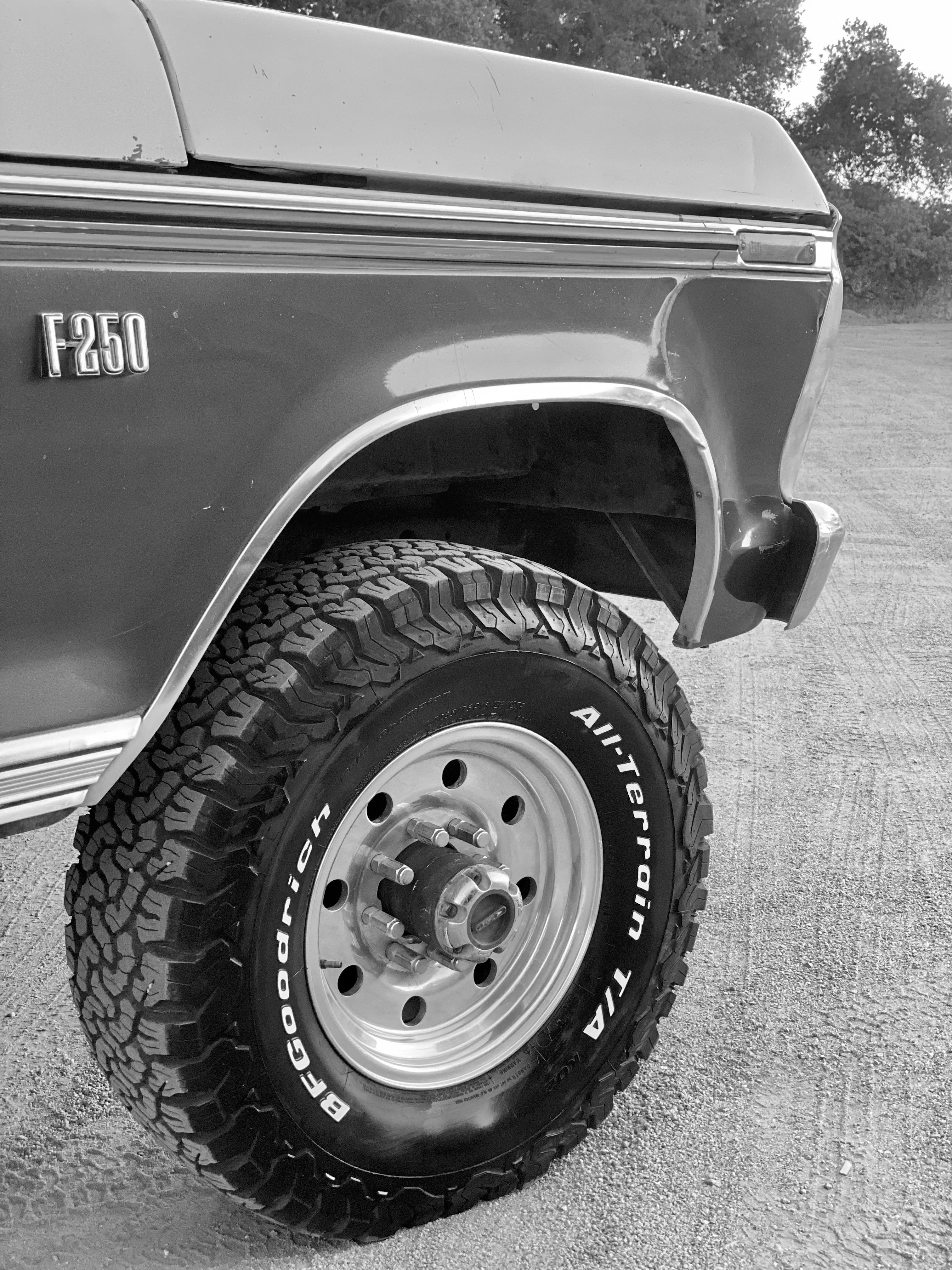 1976 Ford F-250 4x4 Hatteras Green FINE ART PRINT
