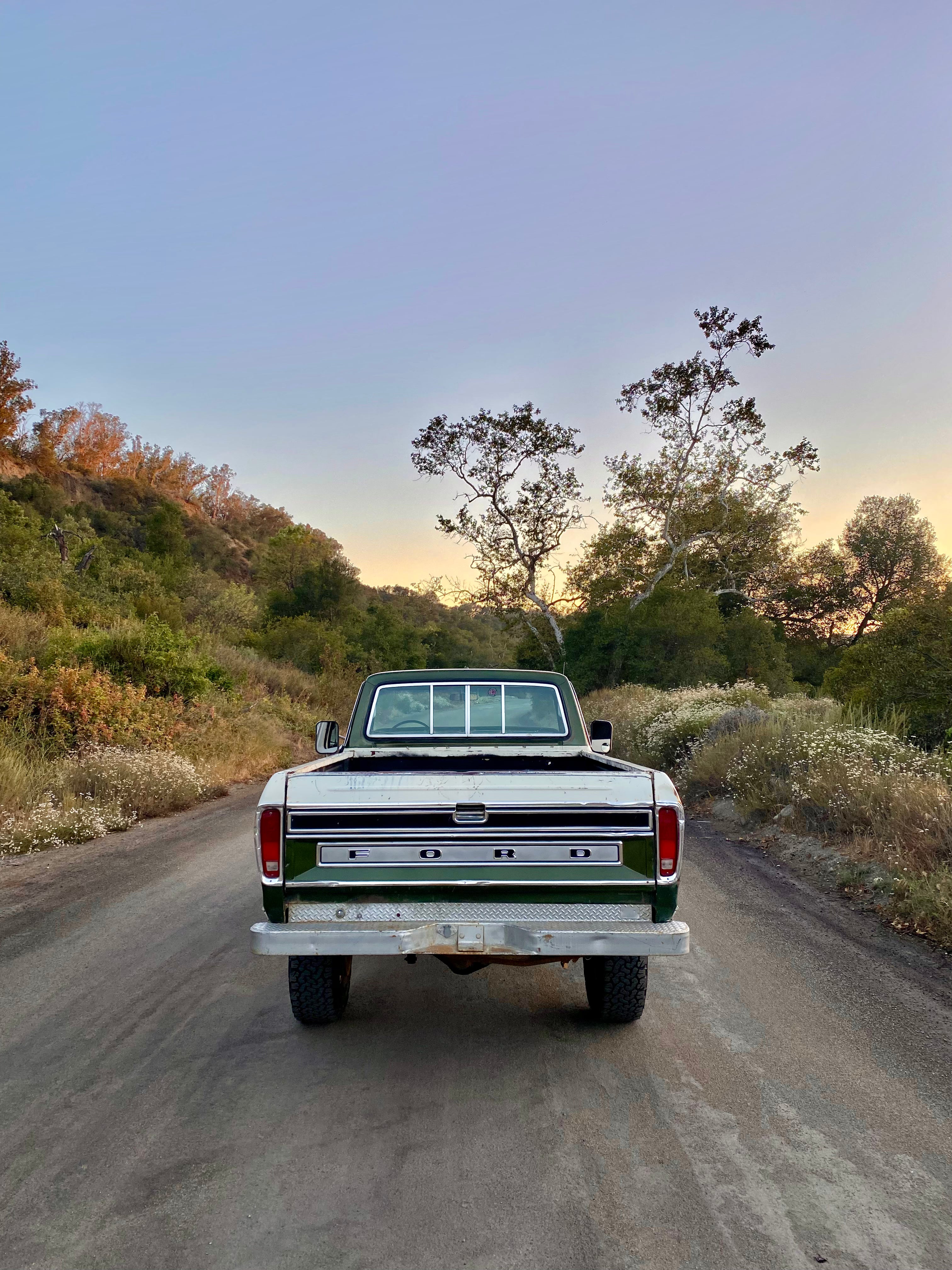 1976 Ford F-250 4x4 Hatteras Green FINE ART PRINT