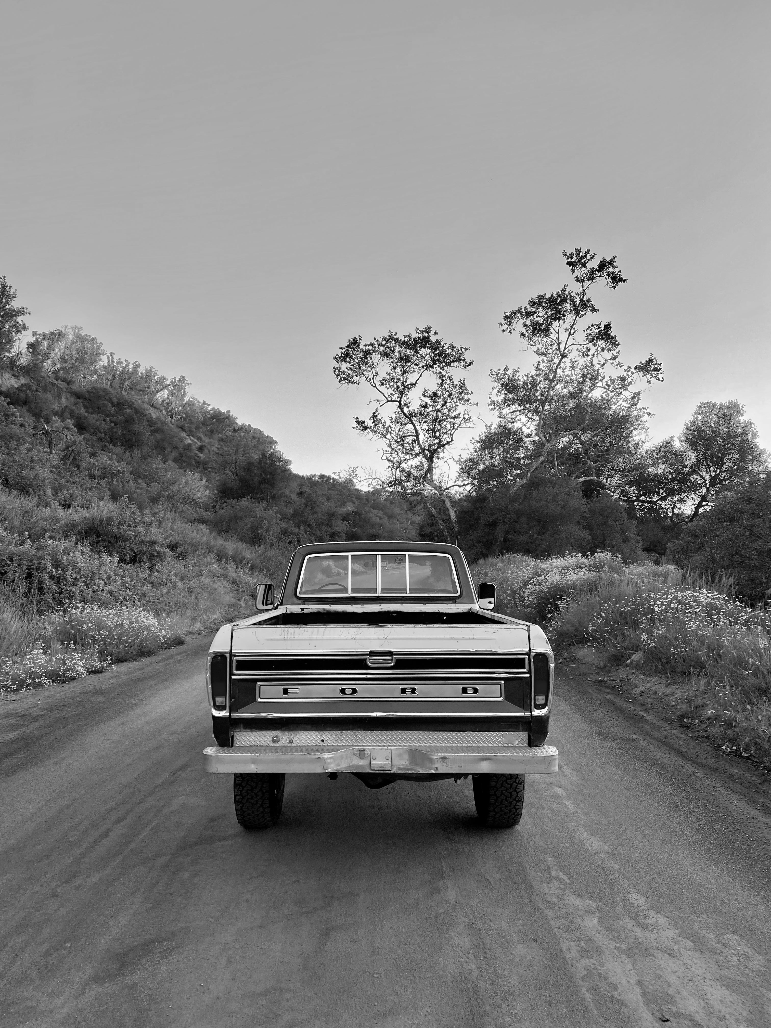 1976 Ford F-250 4x4 Hatteras Green FINE ART PRINT