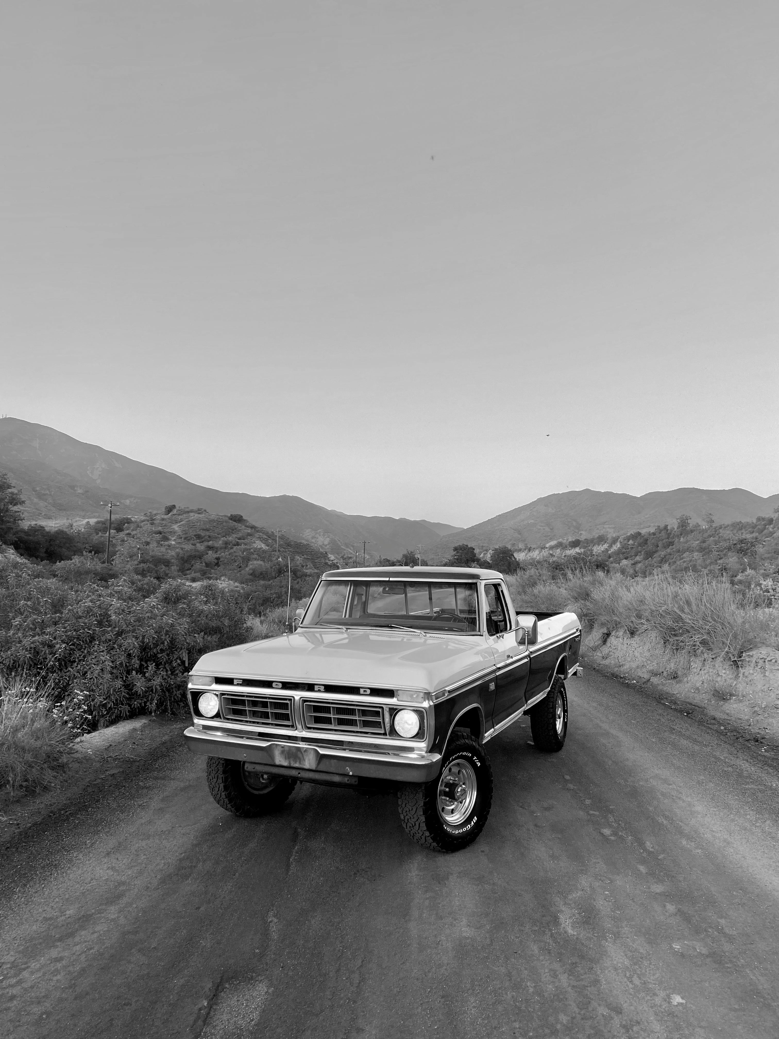 1976 Ford F-250 4x4 Hatteras Green FINE ART PRINT