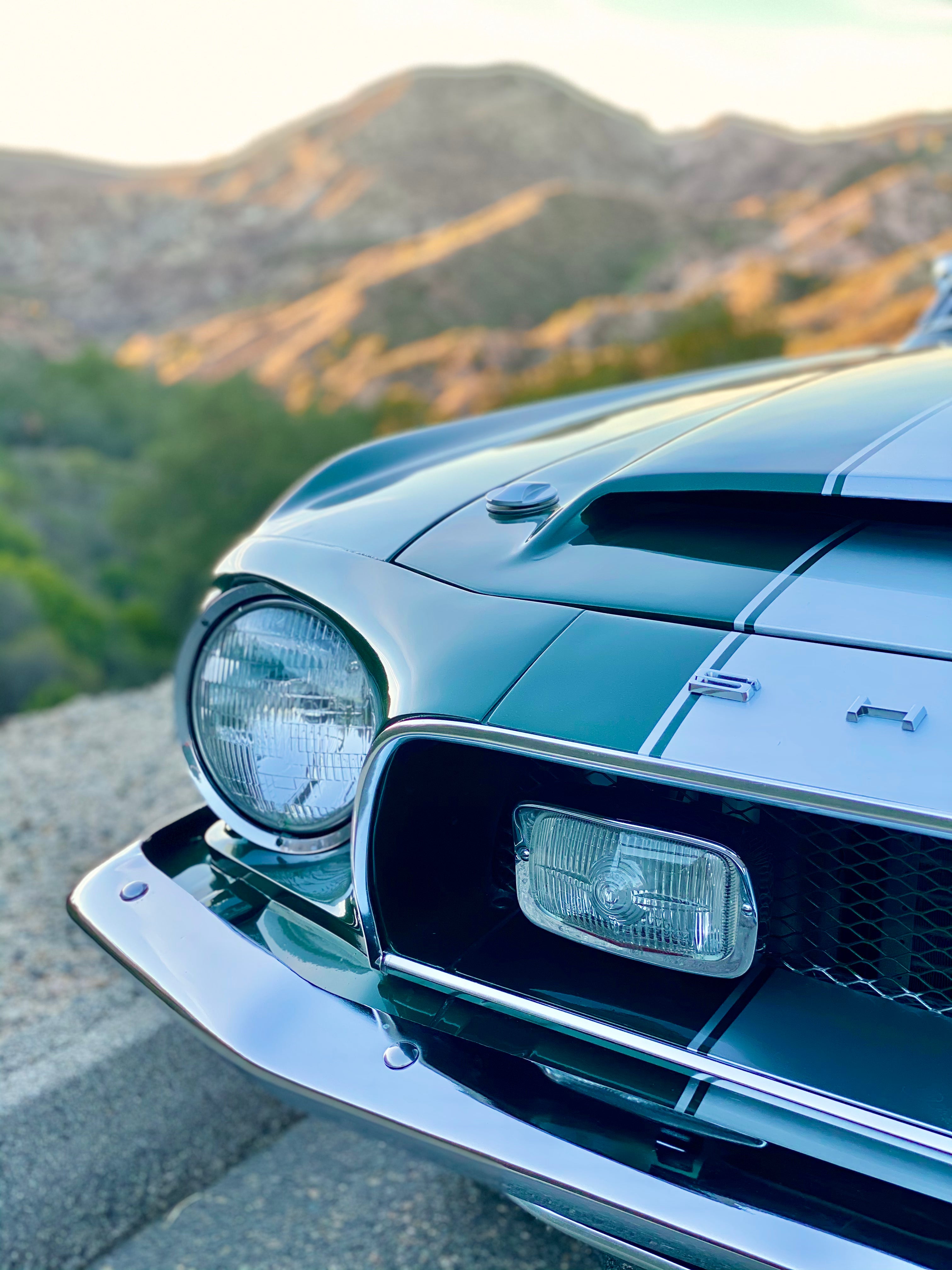 1968 Shelby Mustang GT350H FINE ART PRINT