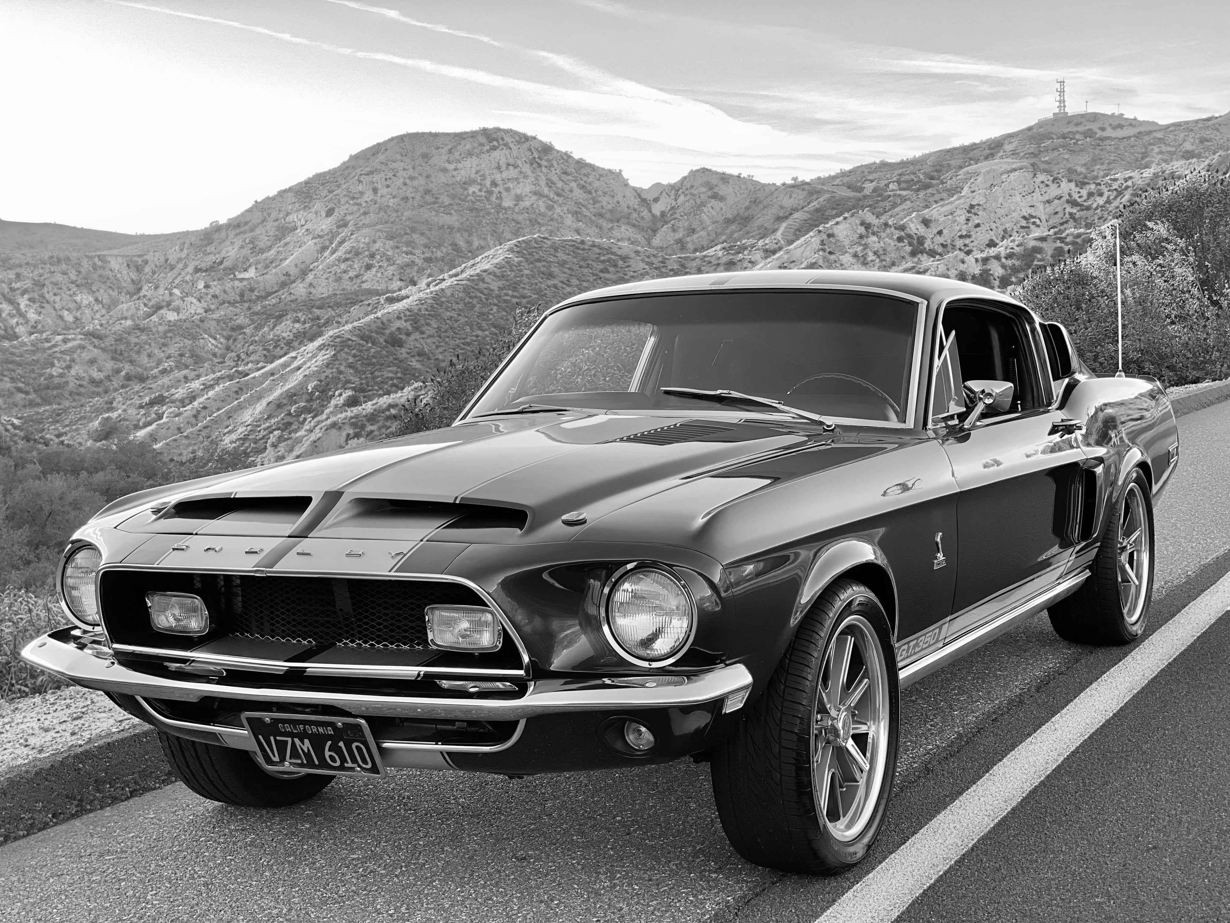 1968 Shelby Mustang GT350H FINE ART PRINT