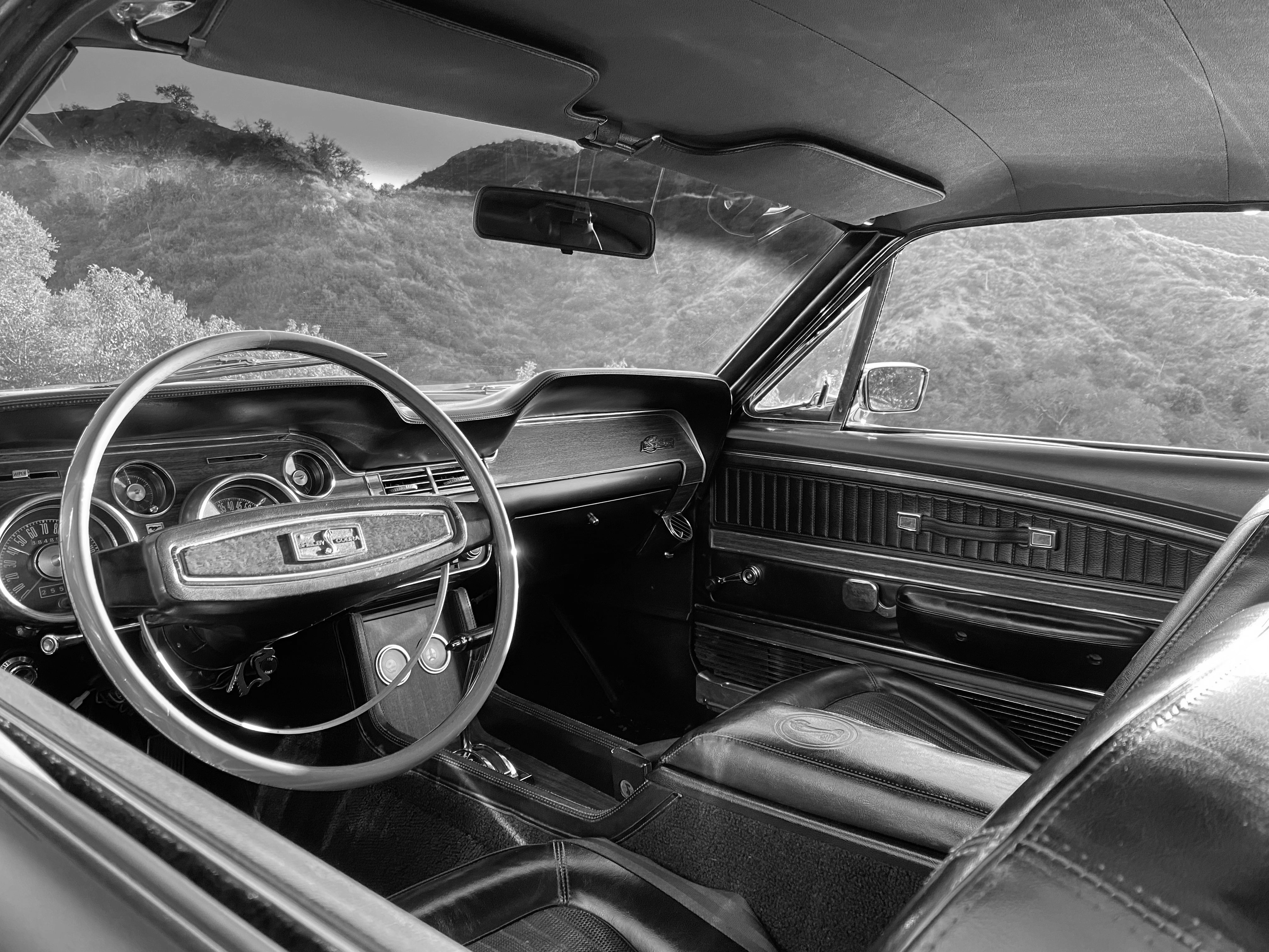 1968 Shelby Mustang GT350H FINE ART PRINT